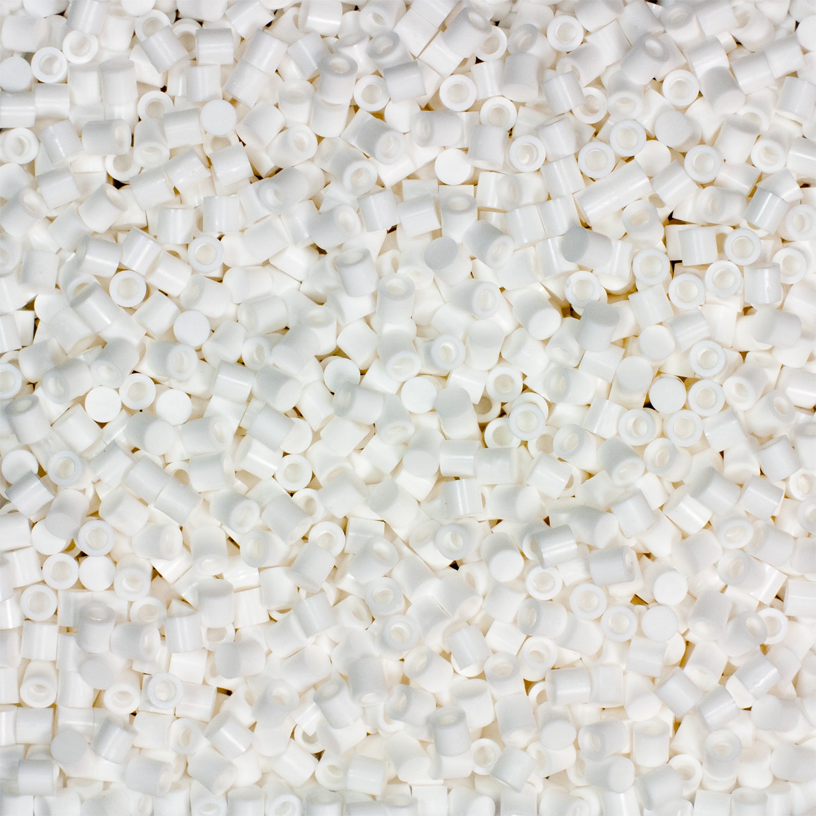12 Packs: 750 ct. (9,000 total) Perler Caps&#x2122; White Beads