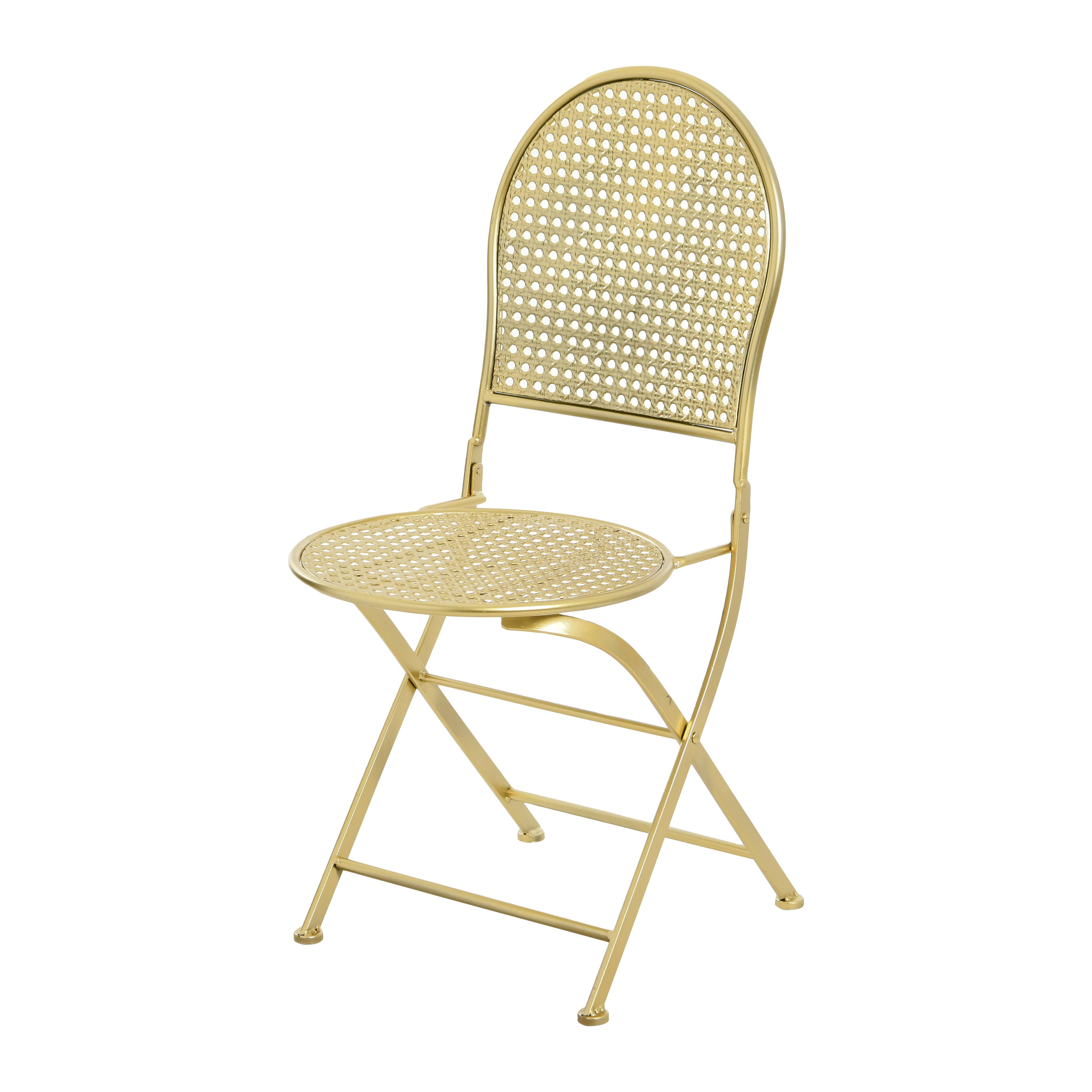 Hello Honey® Metal Cane Outdoor Bistro Patio Set