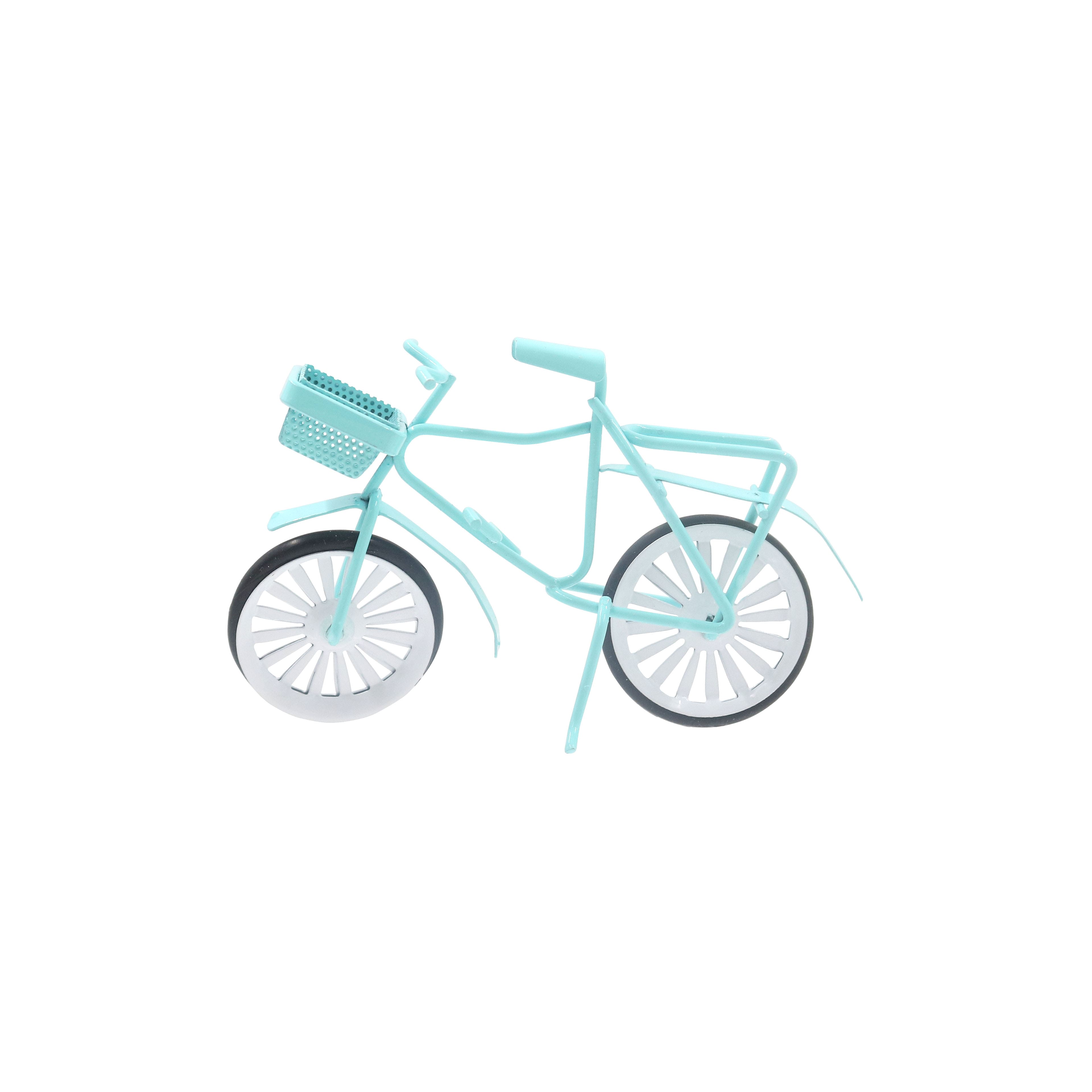 Mini Light Blue Metal Bicycle by Ashland&#xAE;