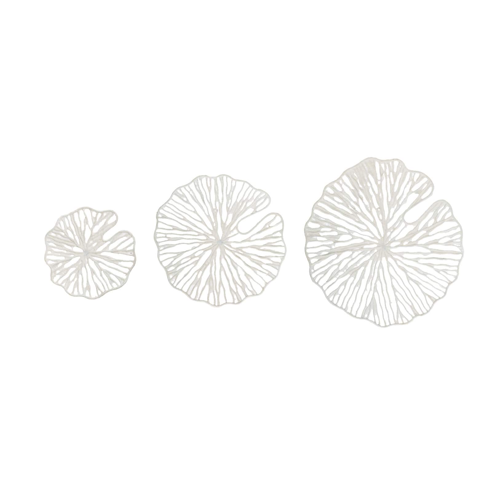 Hello Honey® White Coral Shaped Paper & Metal Wall Décor Set