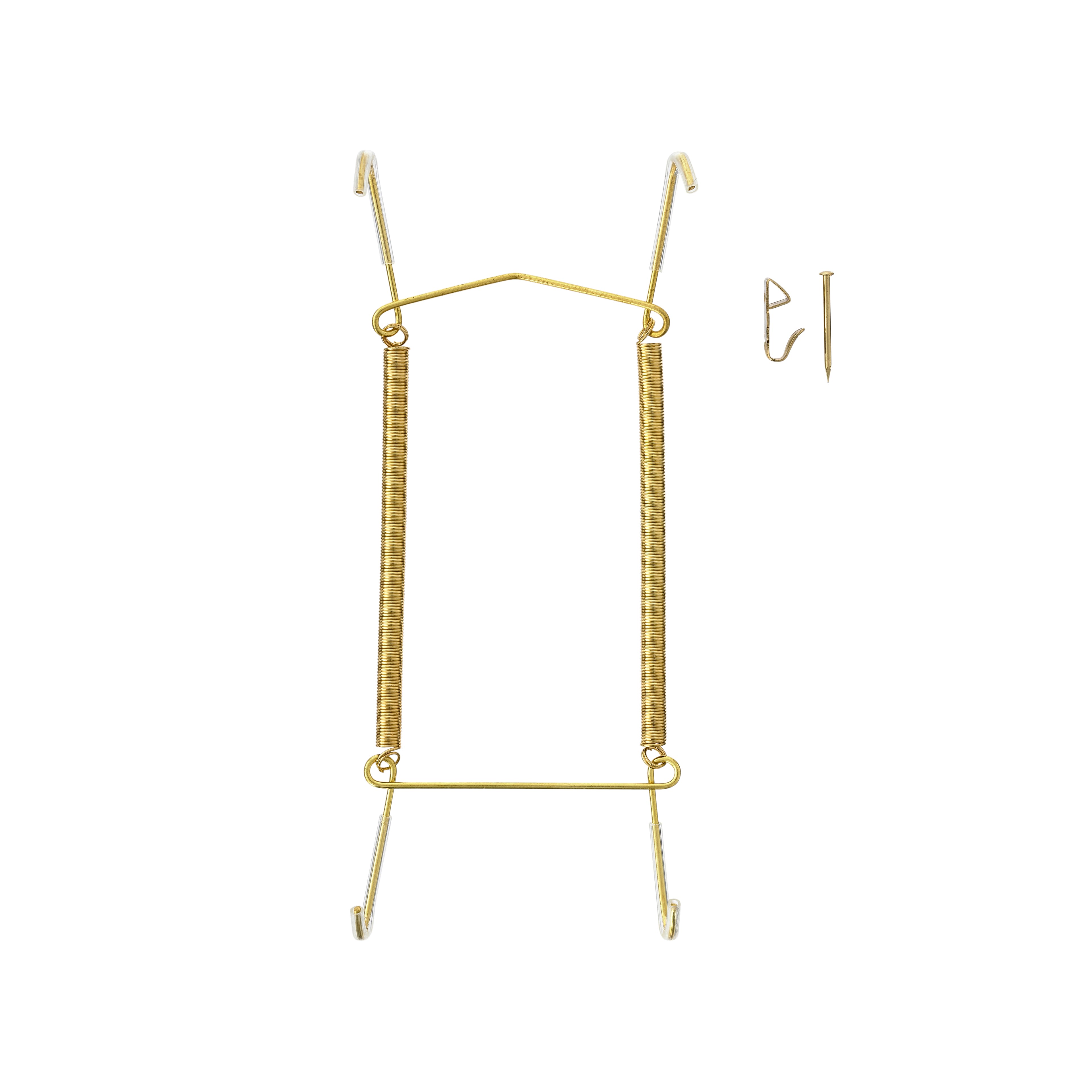 12 Pack: Brass Plate Hanger by Studio Décor®