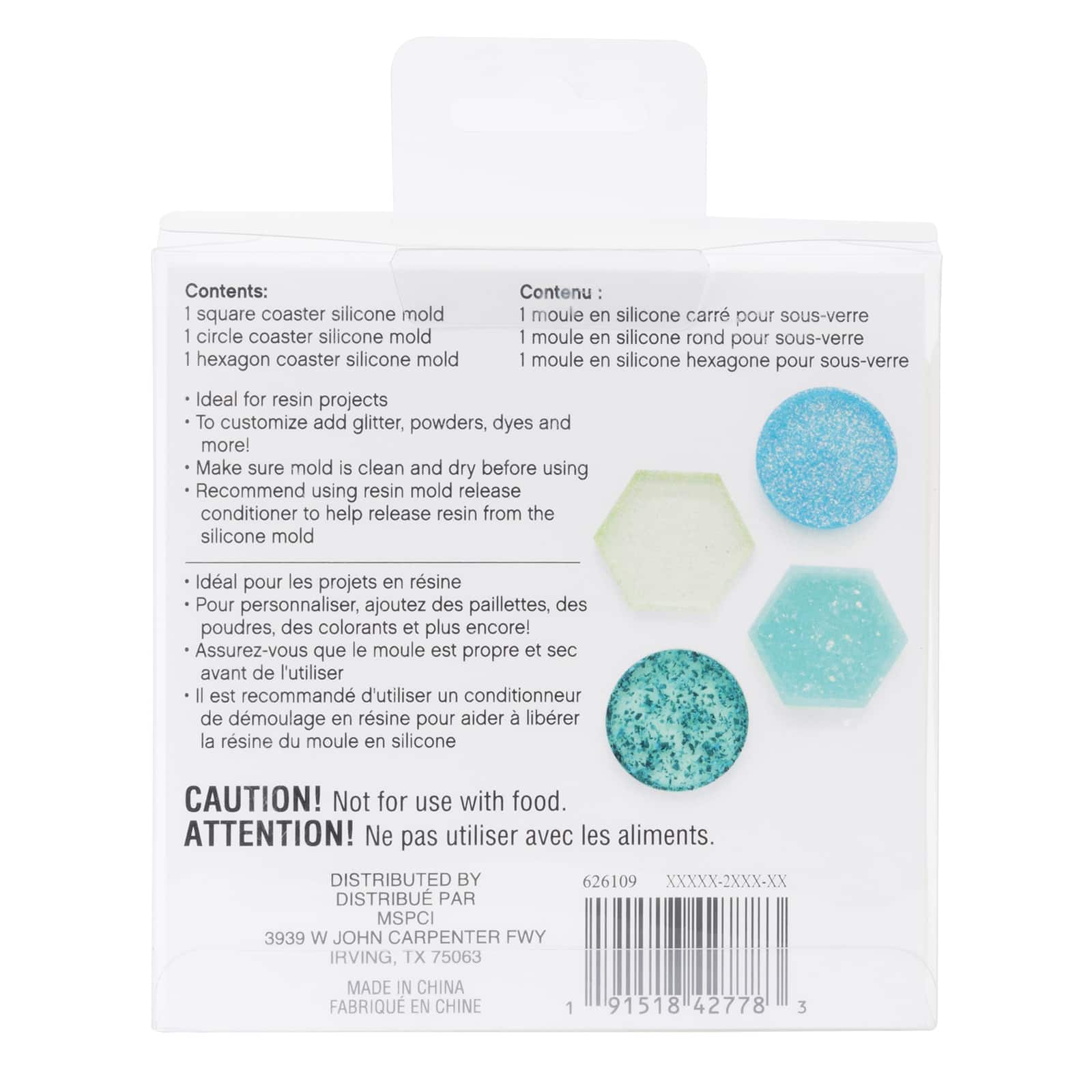 6 Packs: 3 ct. (18 total) Silicone Coasters Molds by Craft Smart®