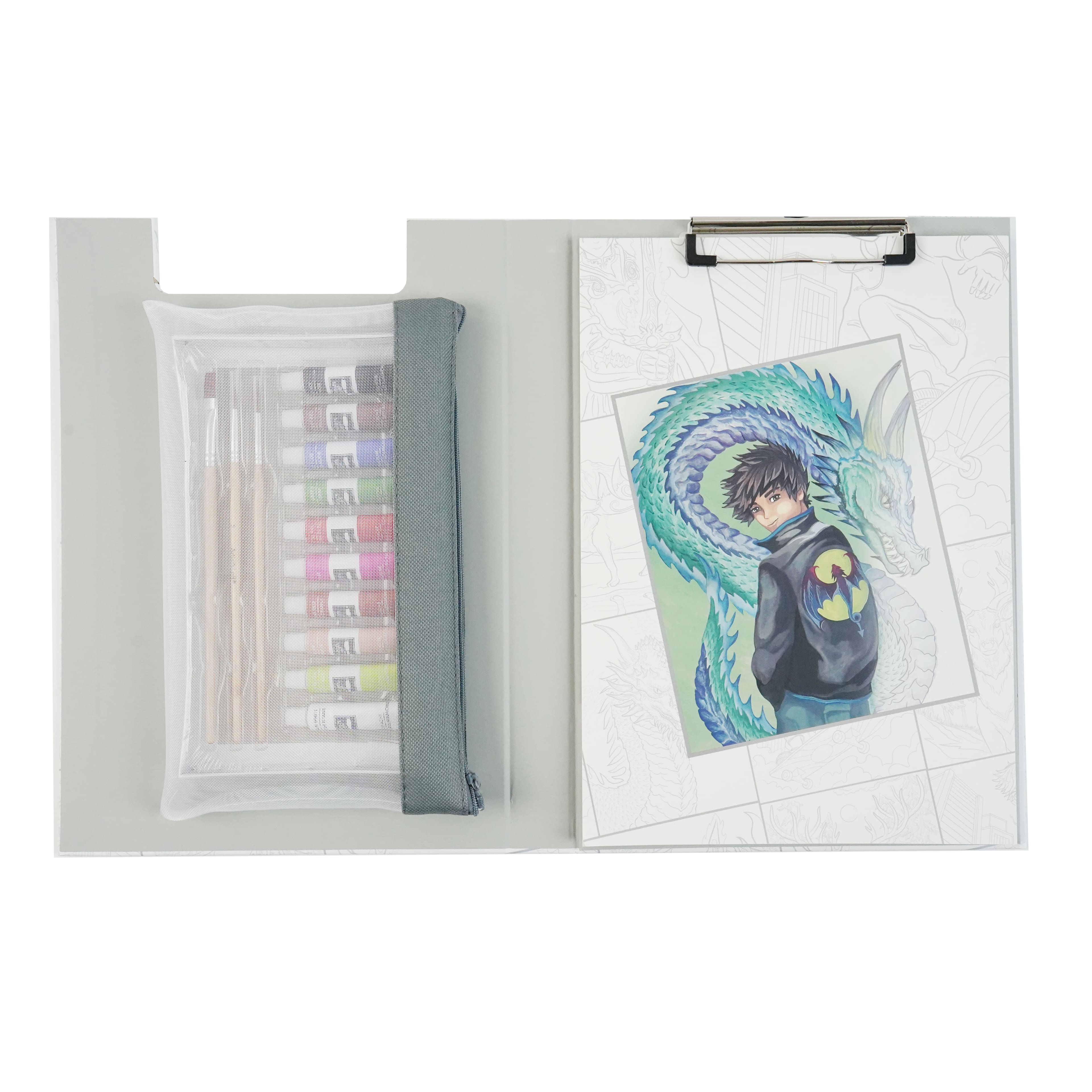 Manga Characters Gouache Painting Book Kit by Artist&#x27;s Loft&#xAE;