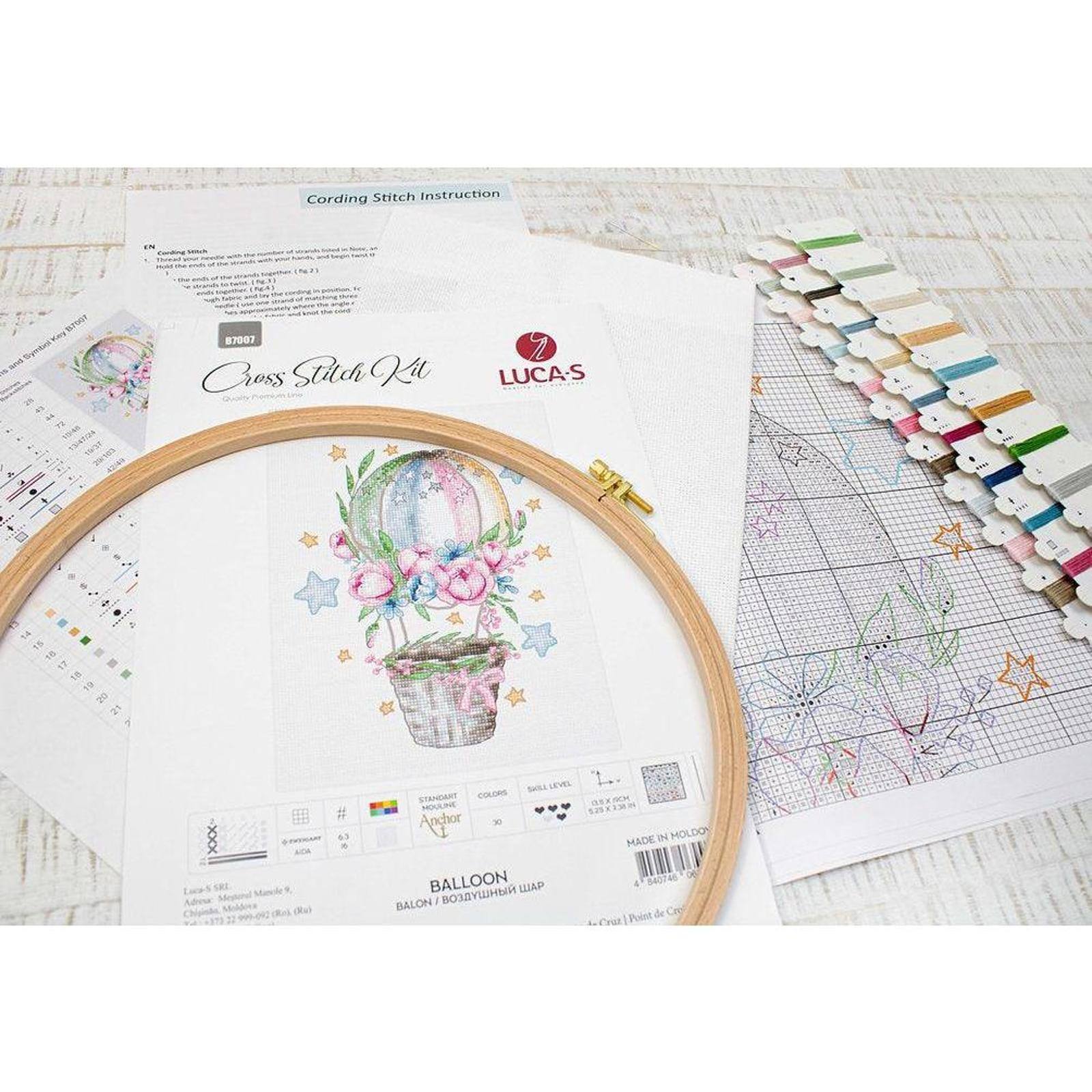 Luca-s Ballon Counted Cross Stitch Kit