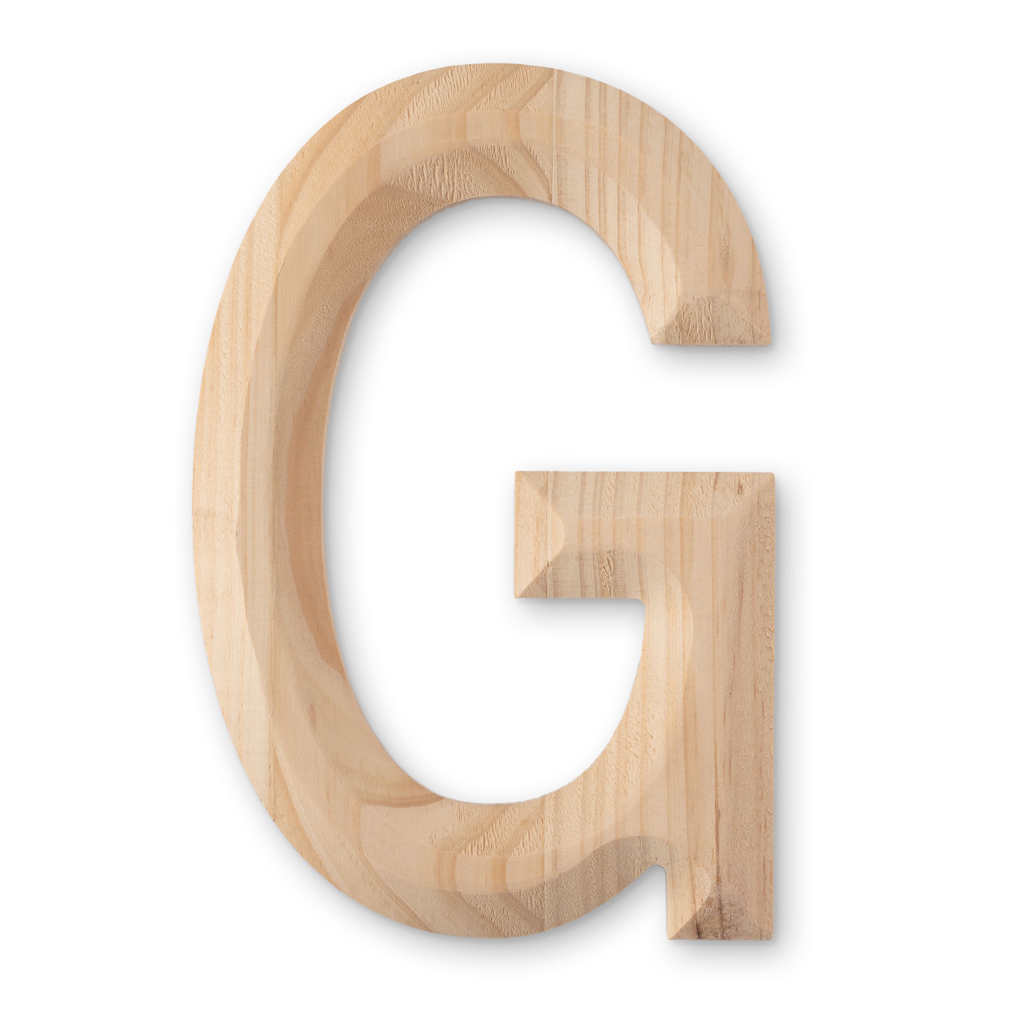 Wooden Letters - 144-Count Wood Alphabet Letters and Numbers for