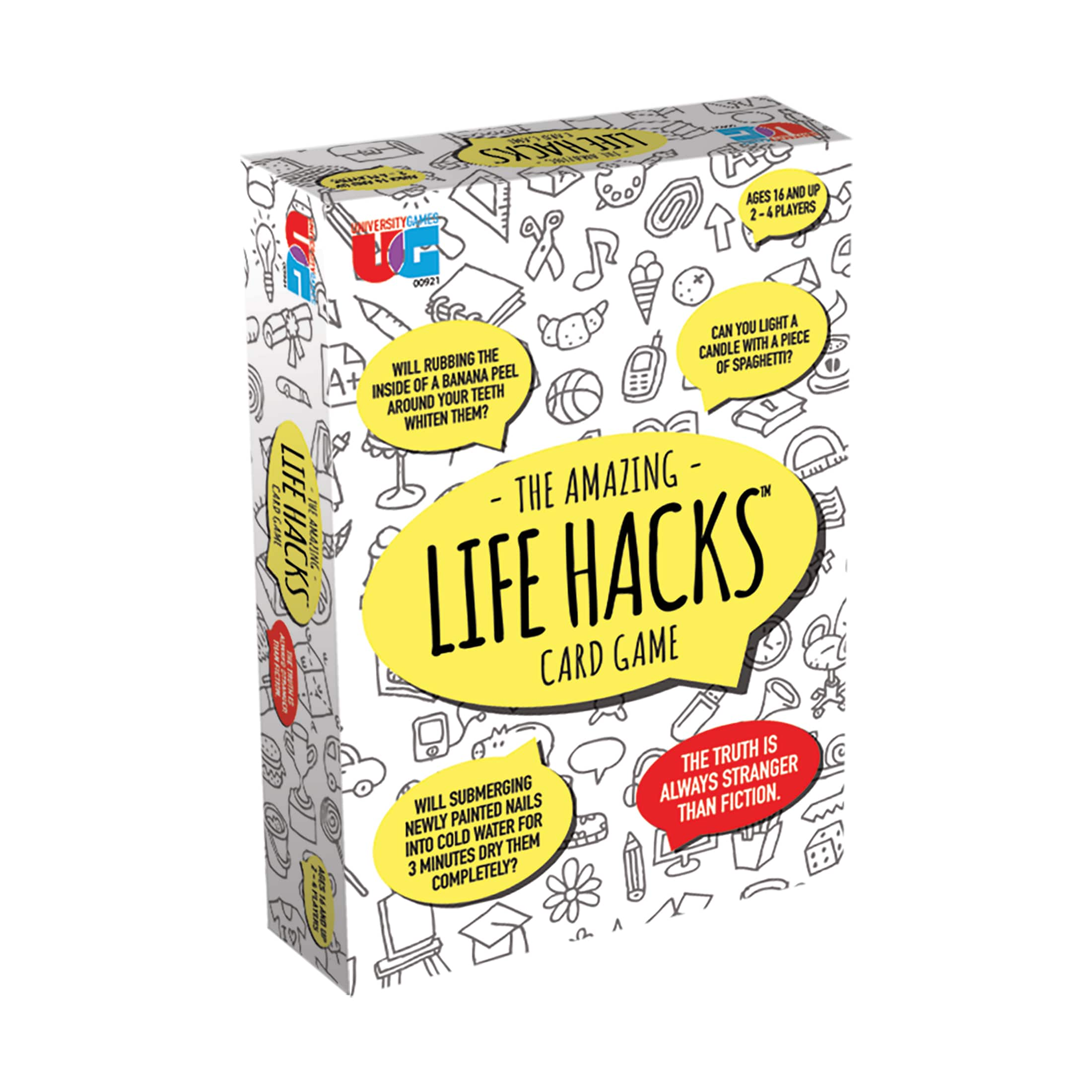 University Games The Amazing Life Hacks&#x2122; Card Game