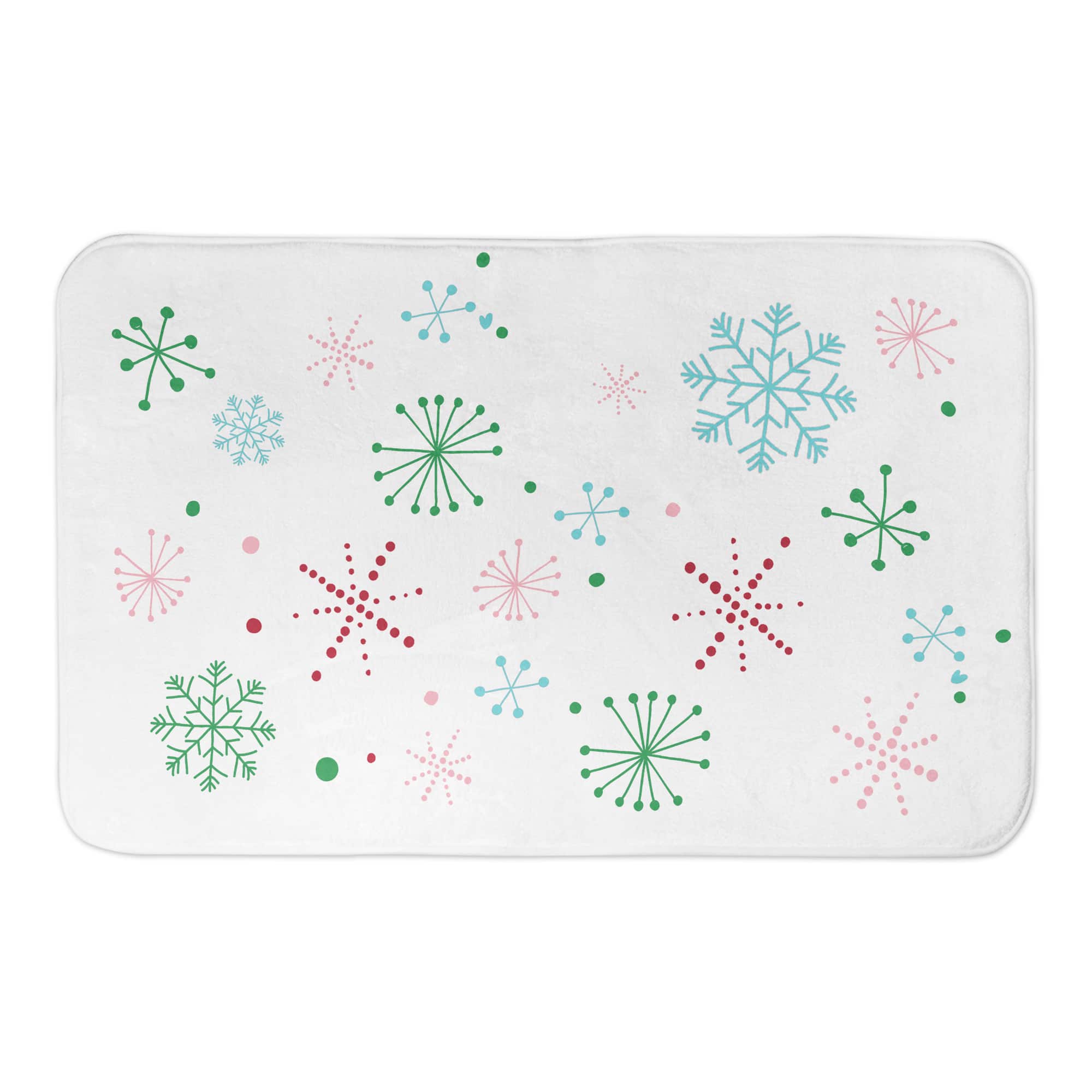 Designs Direct Retro Pattern Bath Mat, 34" x 21"