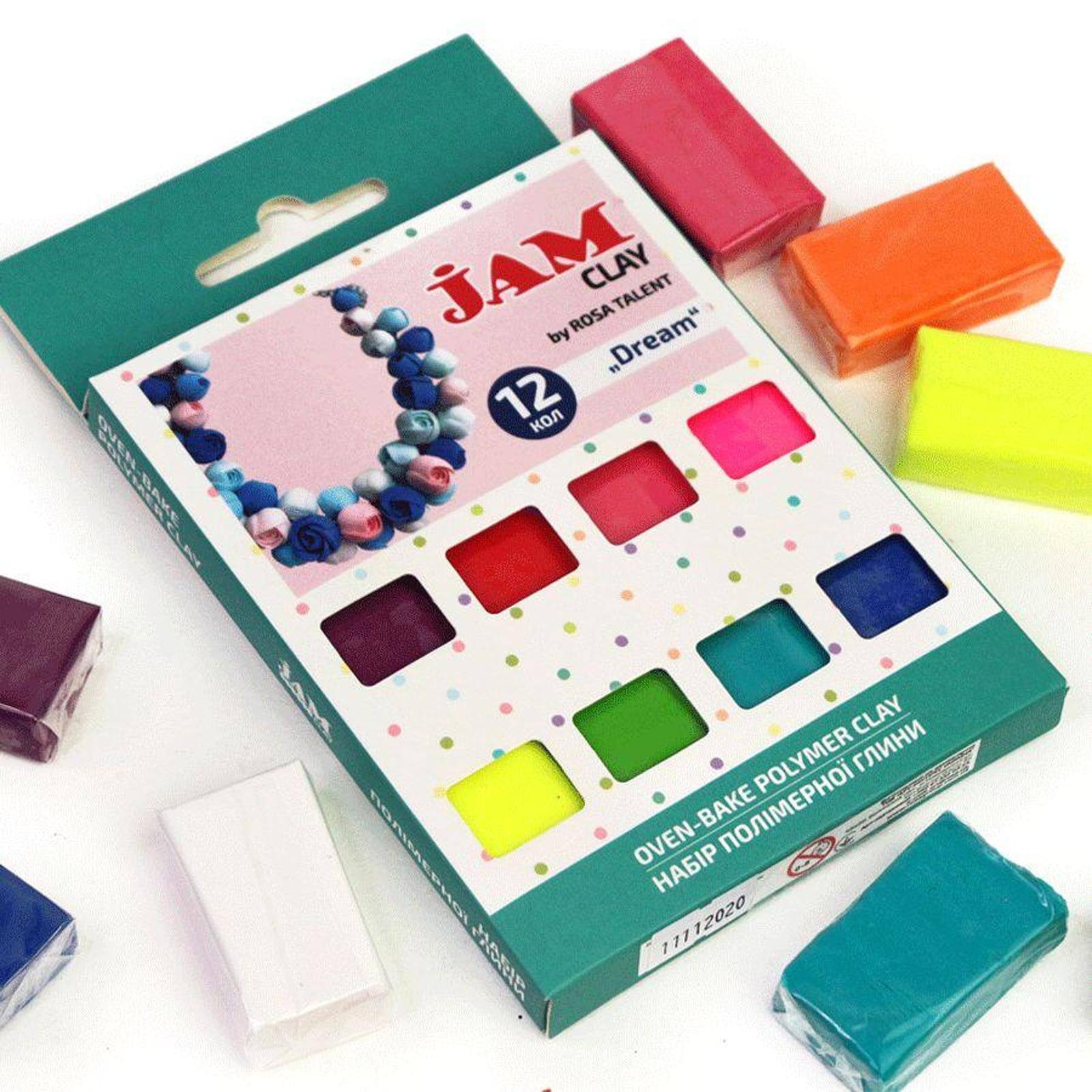 Rosa Talent Jam Clay Dream Oven-Bake Polymer Clay Set