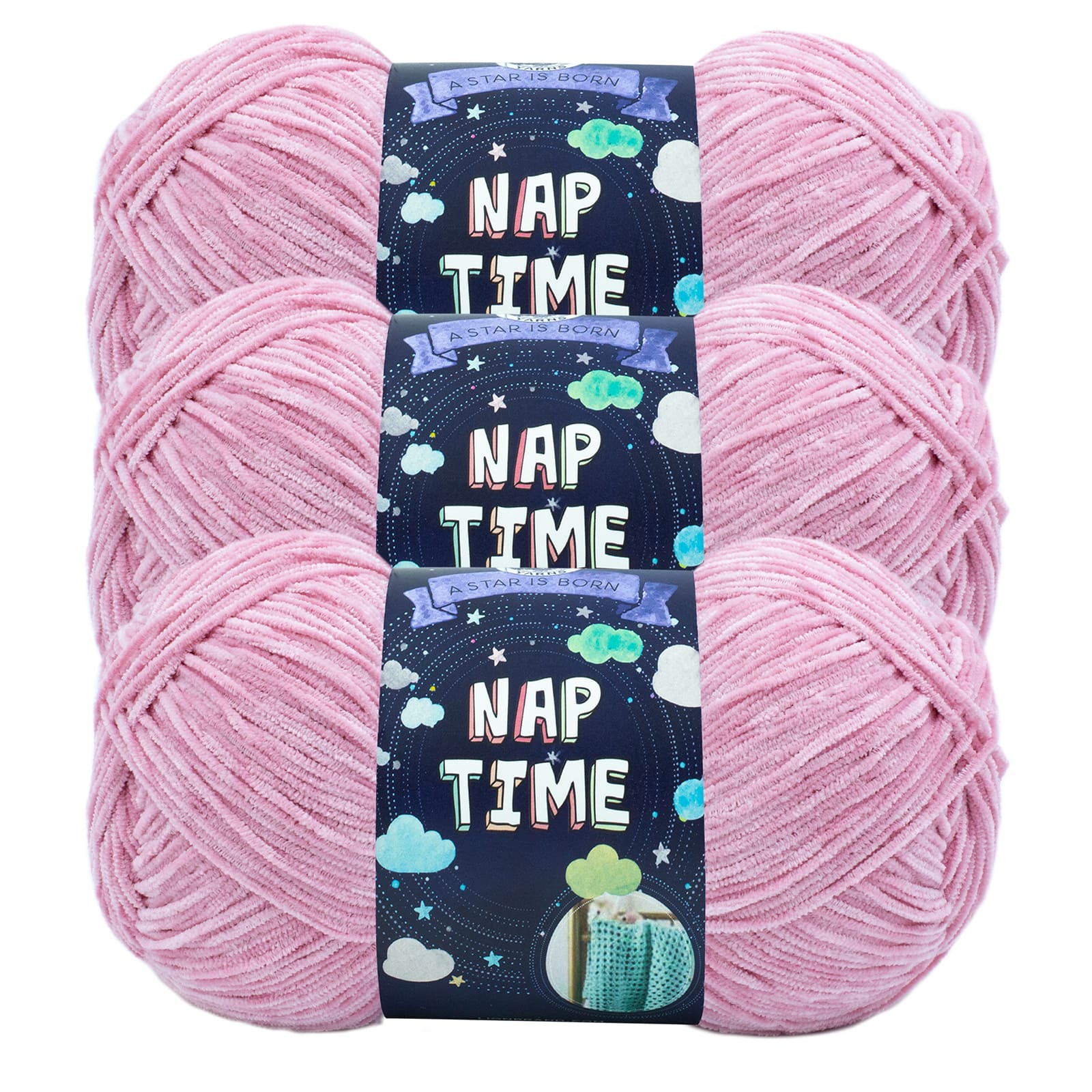 3 Pack Lion Brand&#xAE; Nap Time&#xAE; Yarn