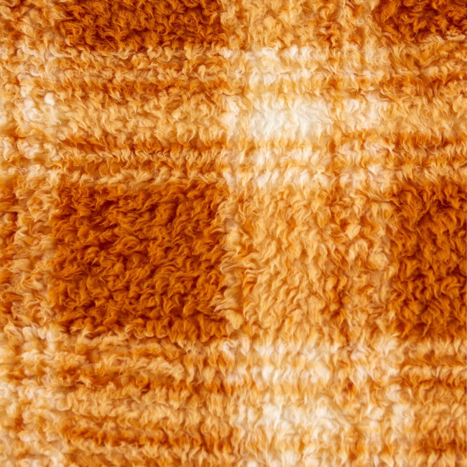 DII® Pumpkin Spice Farmhouse Plush Plaid Throw