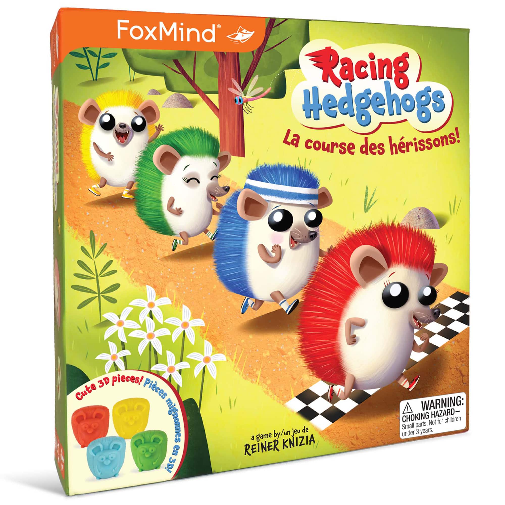 FoxMind Games Racing Hedgehogs Board Game
