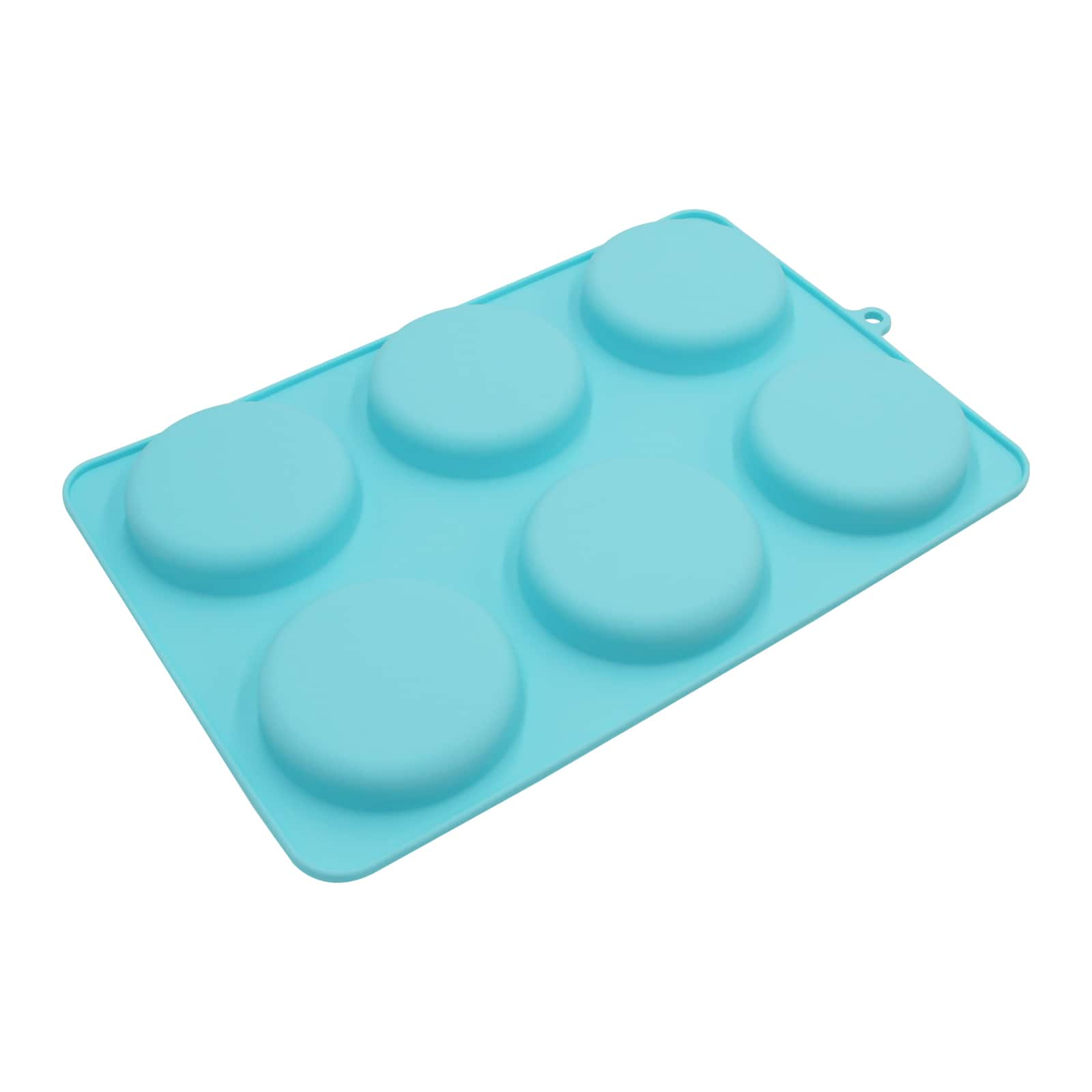 6 Pack: Flat Cake Silicone Treat Mold by Celebrate It&#xAE;