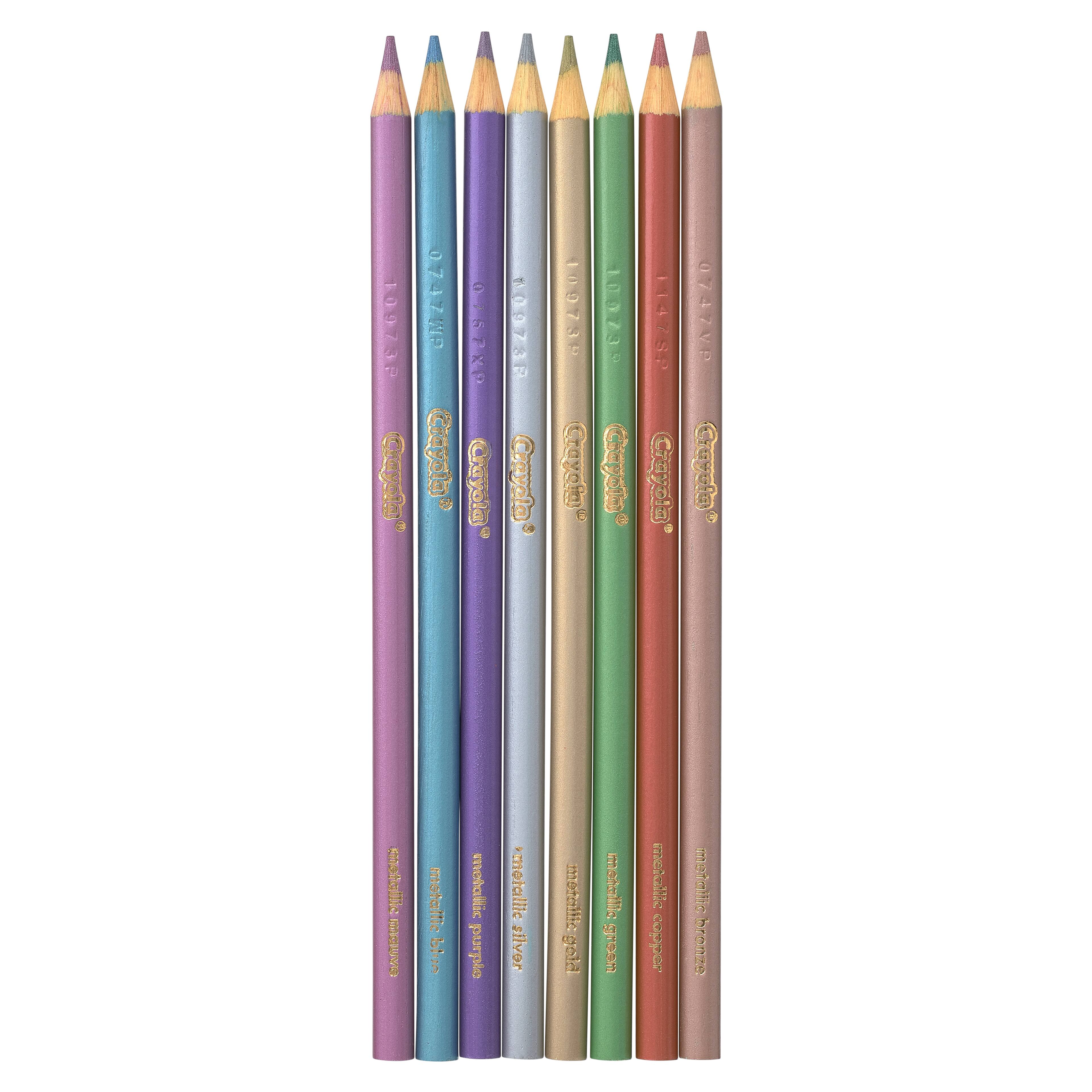 Crayola® Metallic Coloured Pencils