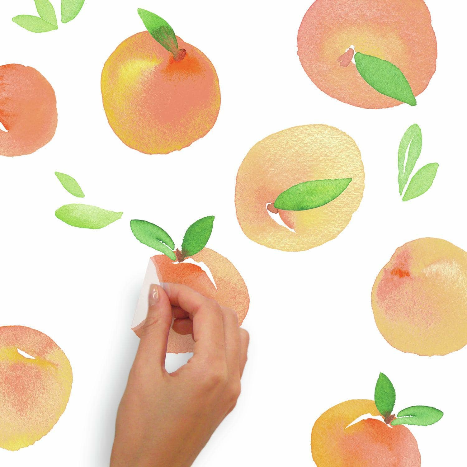 RoomMates Sweet Peaches Peel &#x26; Stick Wall Decals