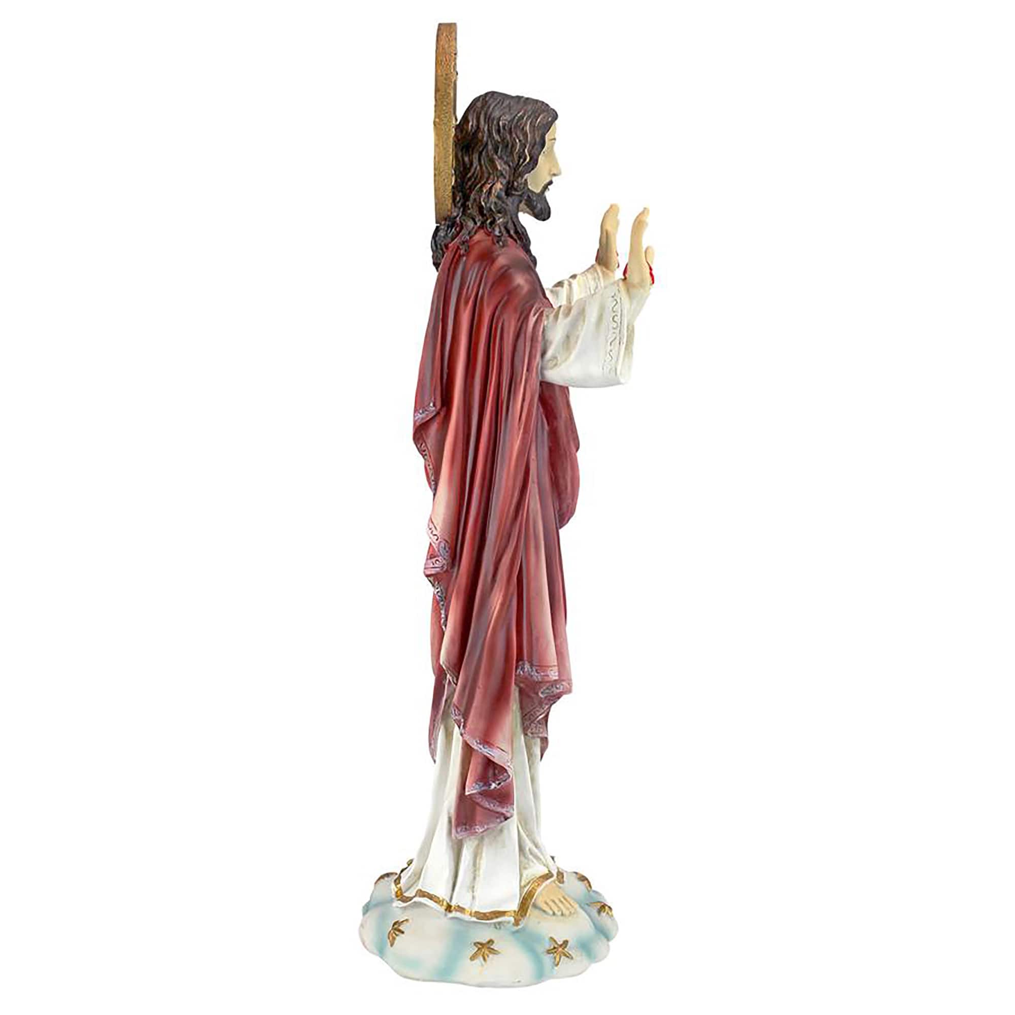 Design Toscano 23.5&#x22; Sacred Heart of Jesus Italian-Style Garden Statue