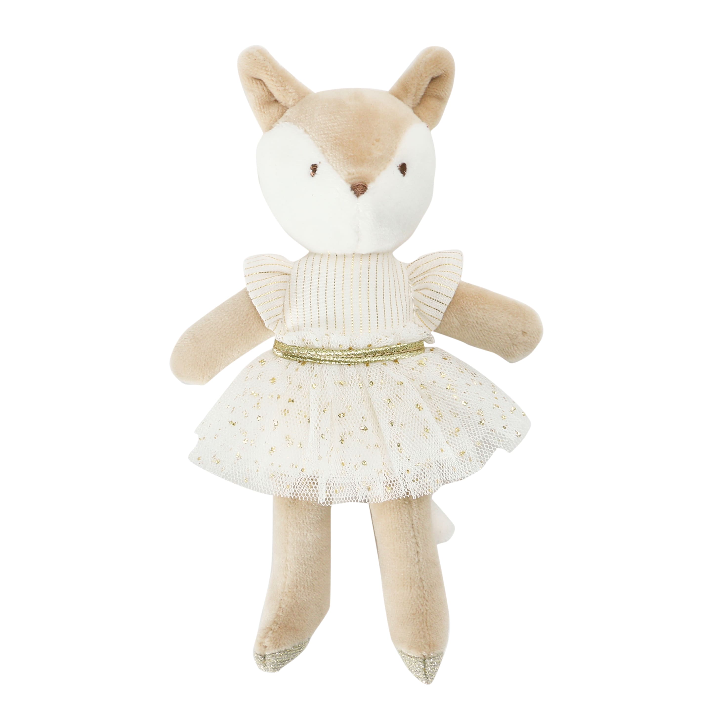 Hello Honey&#xAE; White &#x26; Brown Polyester Stuffed Animal Set