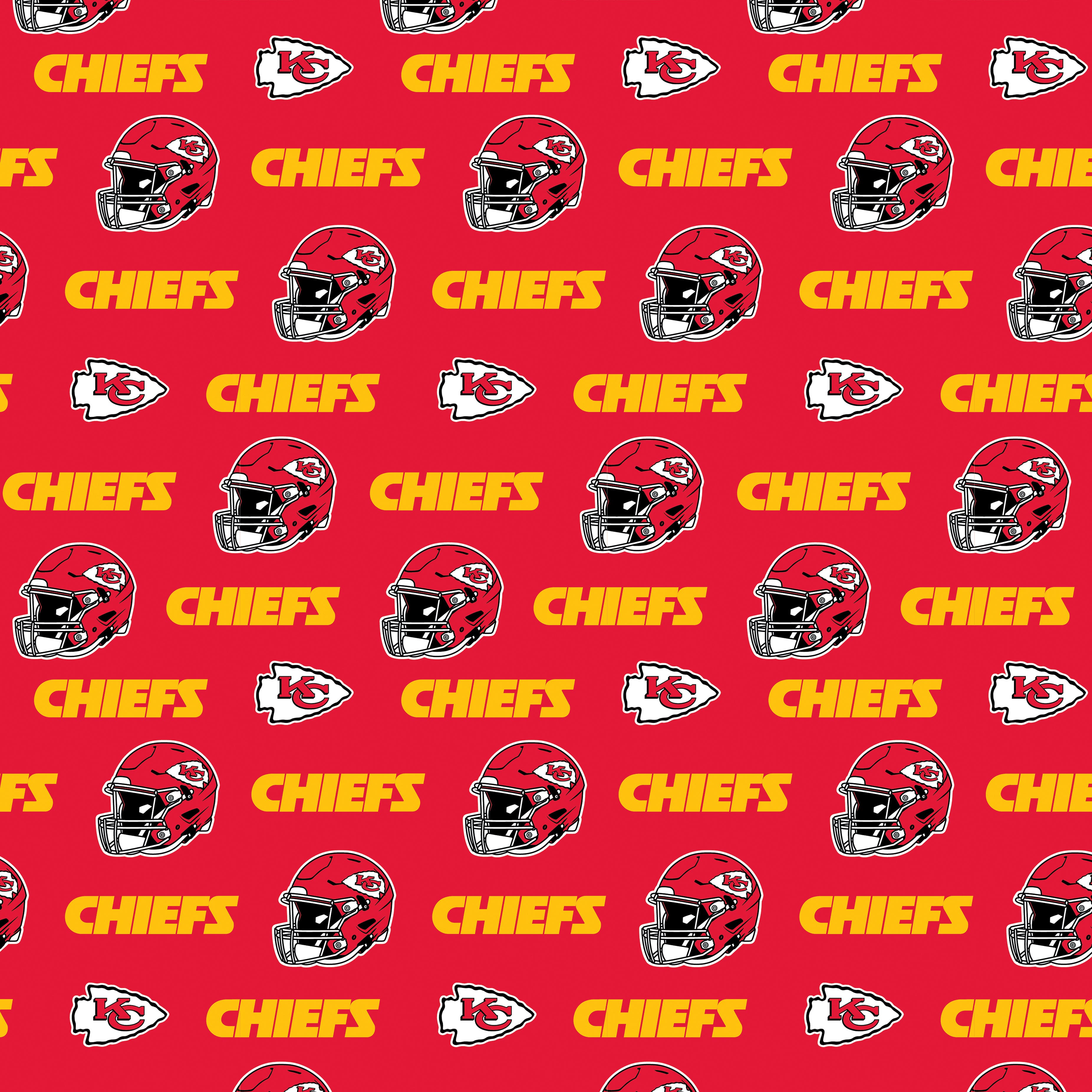 NFL Kansas City Chiefs Cotton Fabric