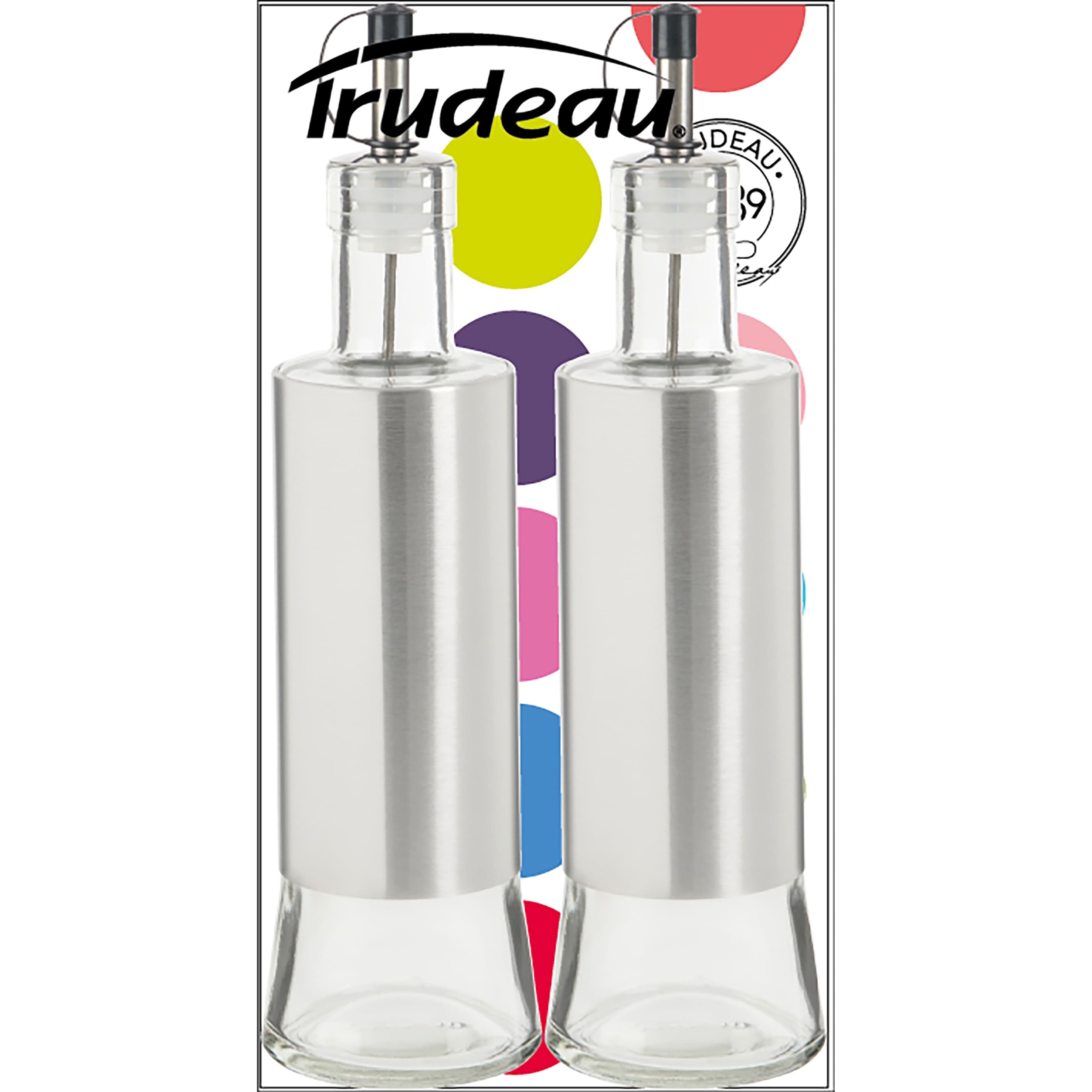 Trudeau® Stainless Steel Oil & Vinegar Set Kitchen Gadgets Michaels