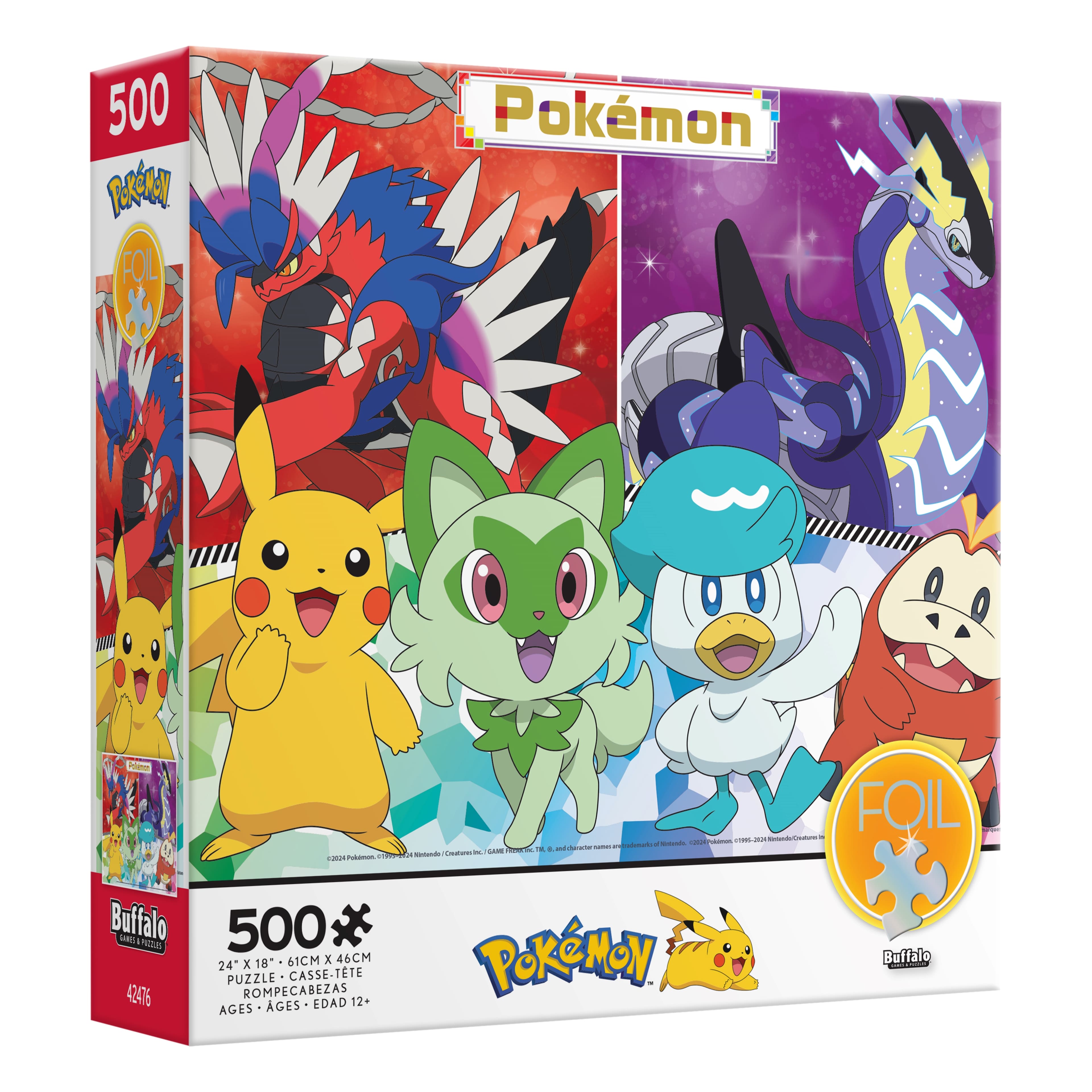 Assorted Foil 500 Piece Puzzle