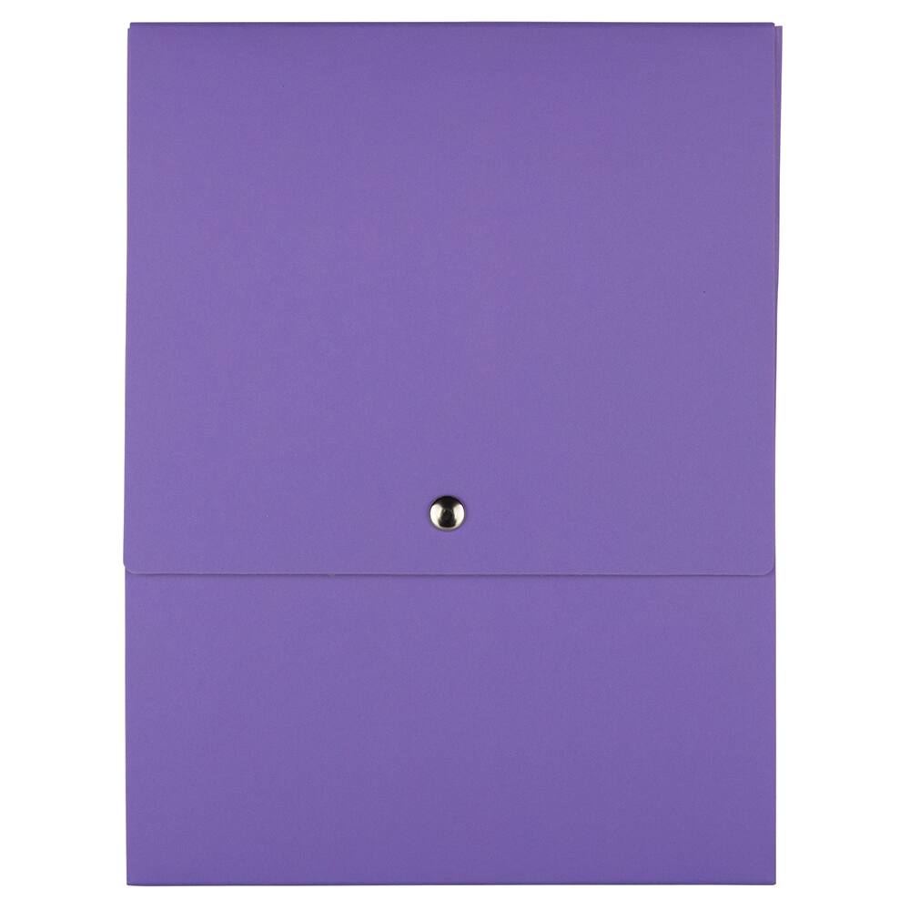 JAM Paper Vertical Kraft Snap Closure Portfolio