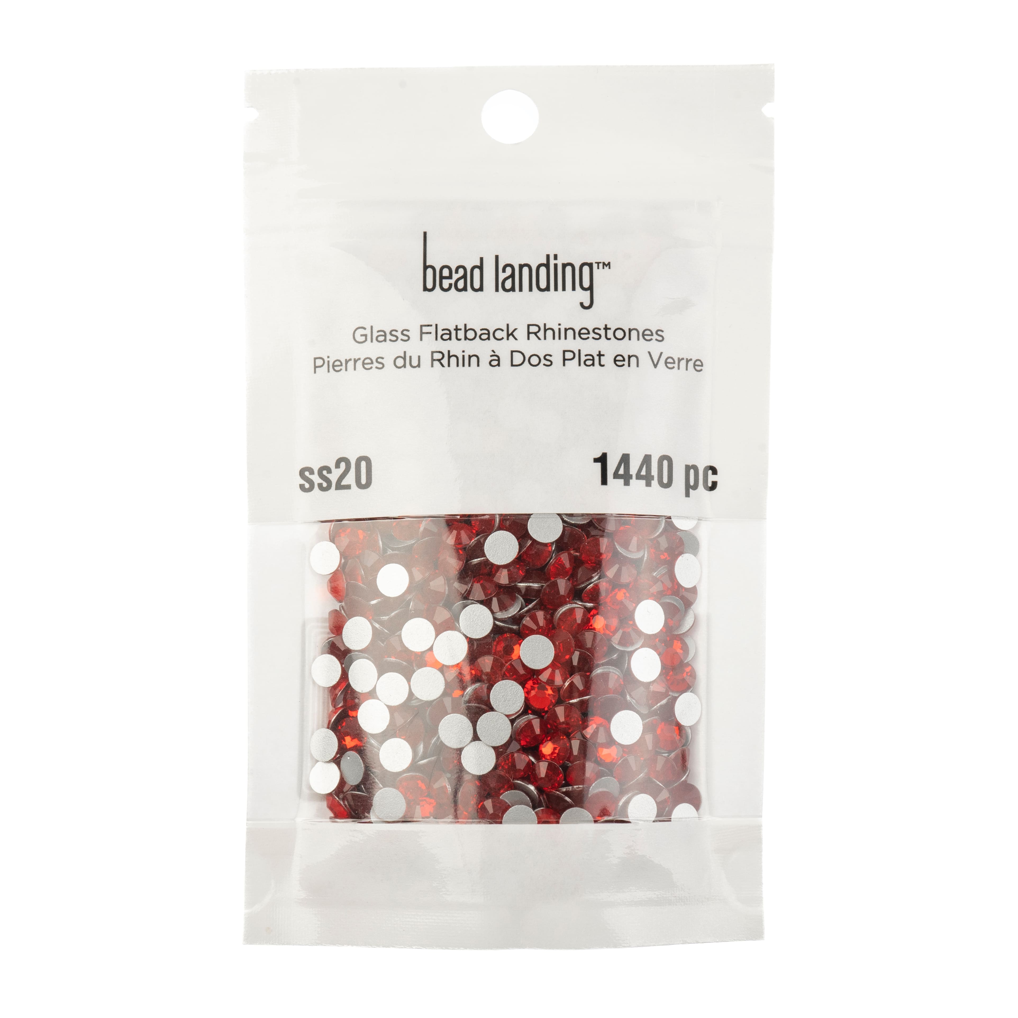12 Pack: SS20 Glass Flatback Rhinestones by Bead Landing™