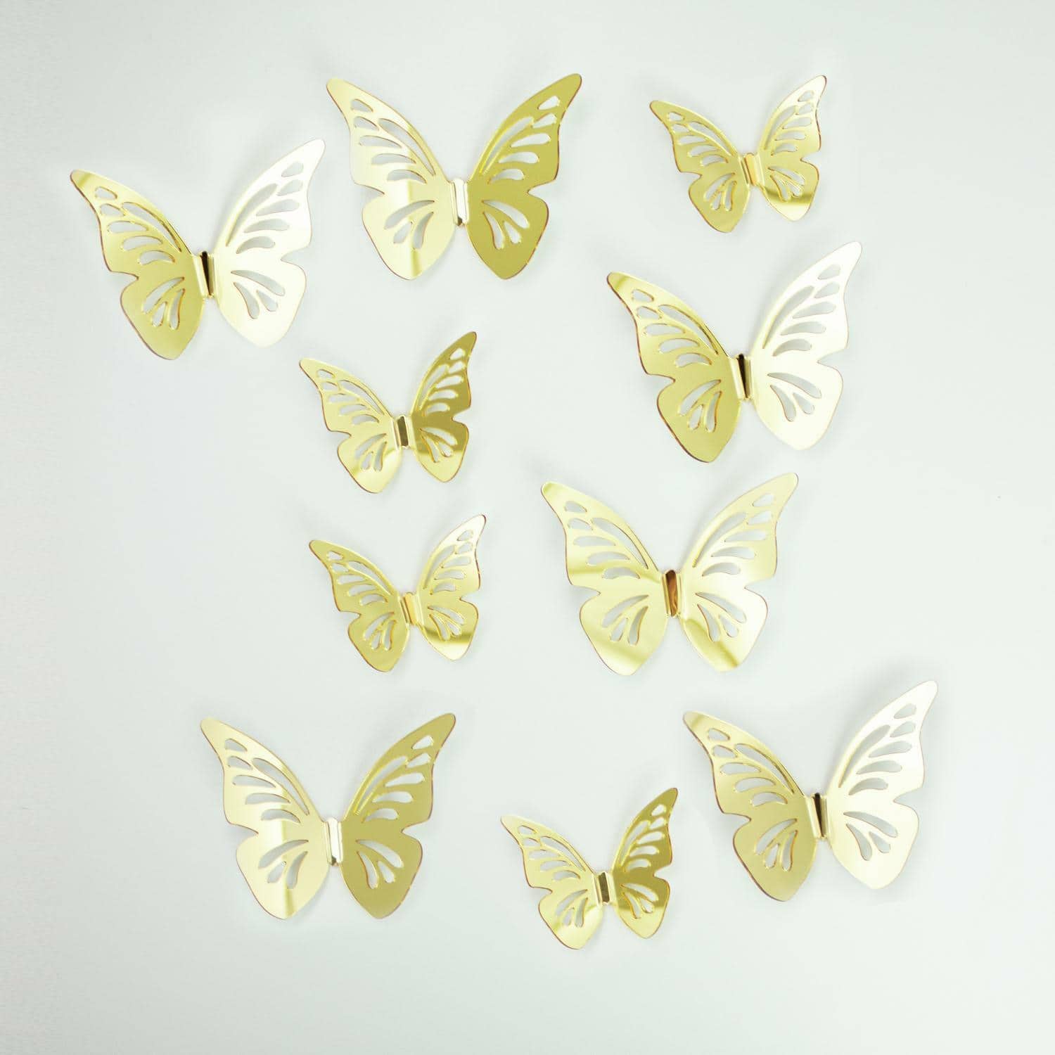Gold Butterflies Sticker #10