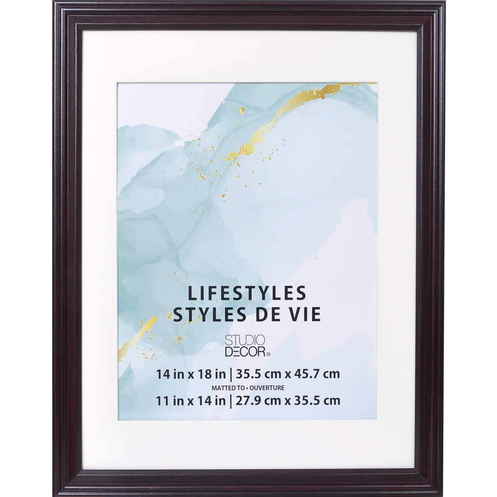 Black Cherry Frame With Mat, Lifestyles&#x2122; by Studio D&#xE9;cor&#xAE;