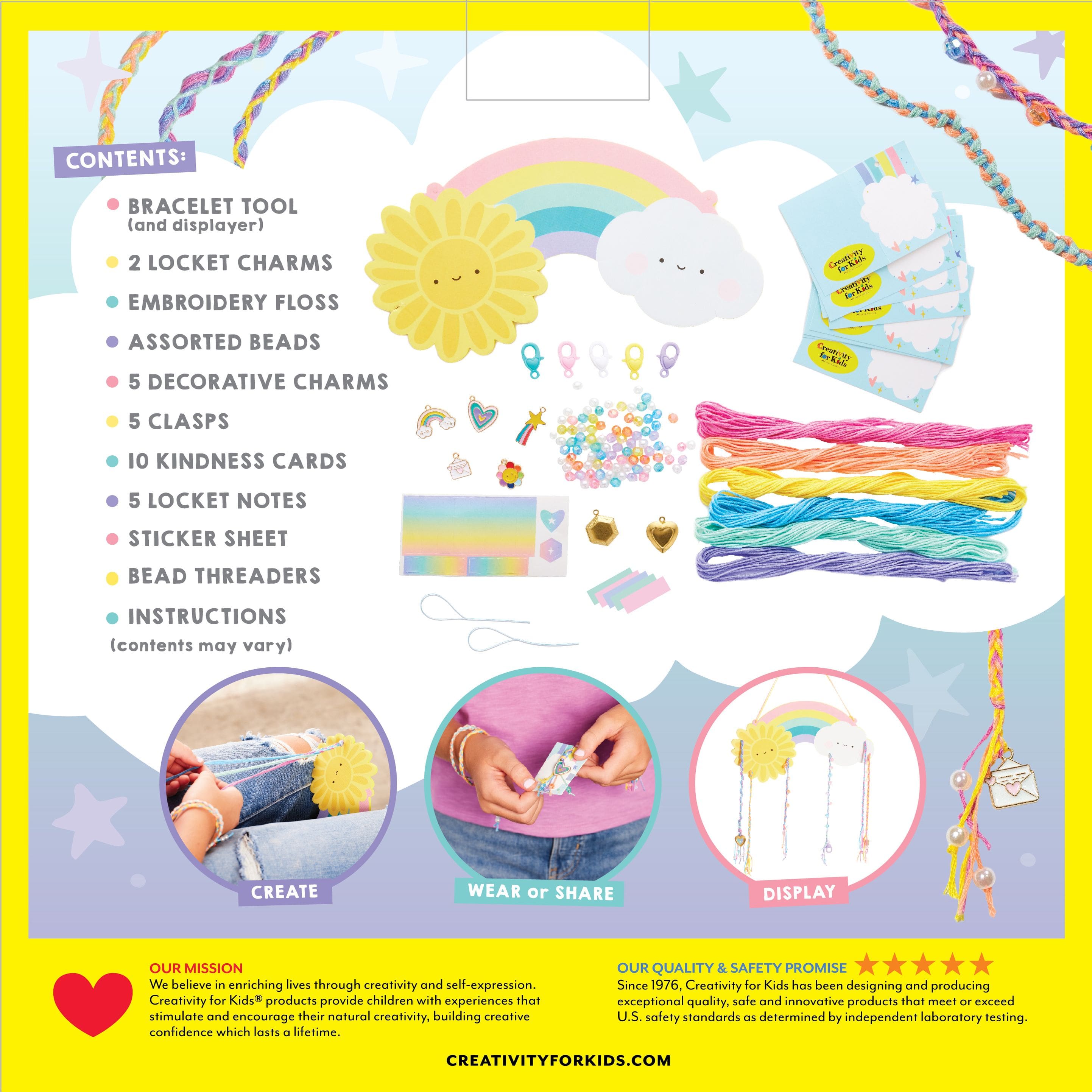 Creativity for Kids® Friendship Bracelets Kit