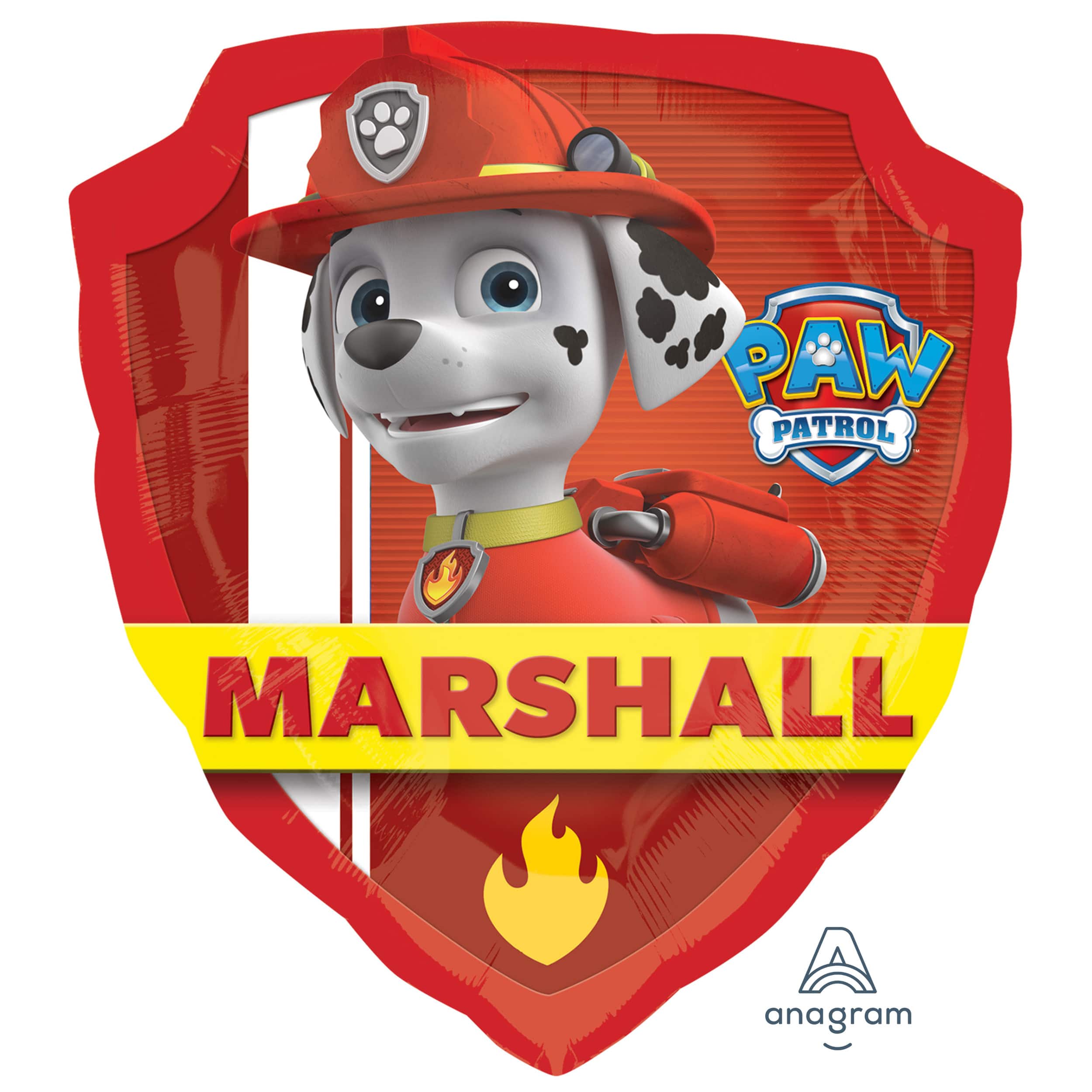 SuperShape&#xAE; 27&#x22; PAW Patrol&#x2122; Badge Foil Balloon