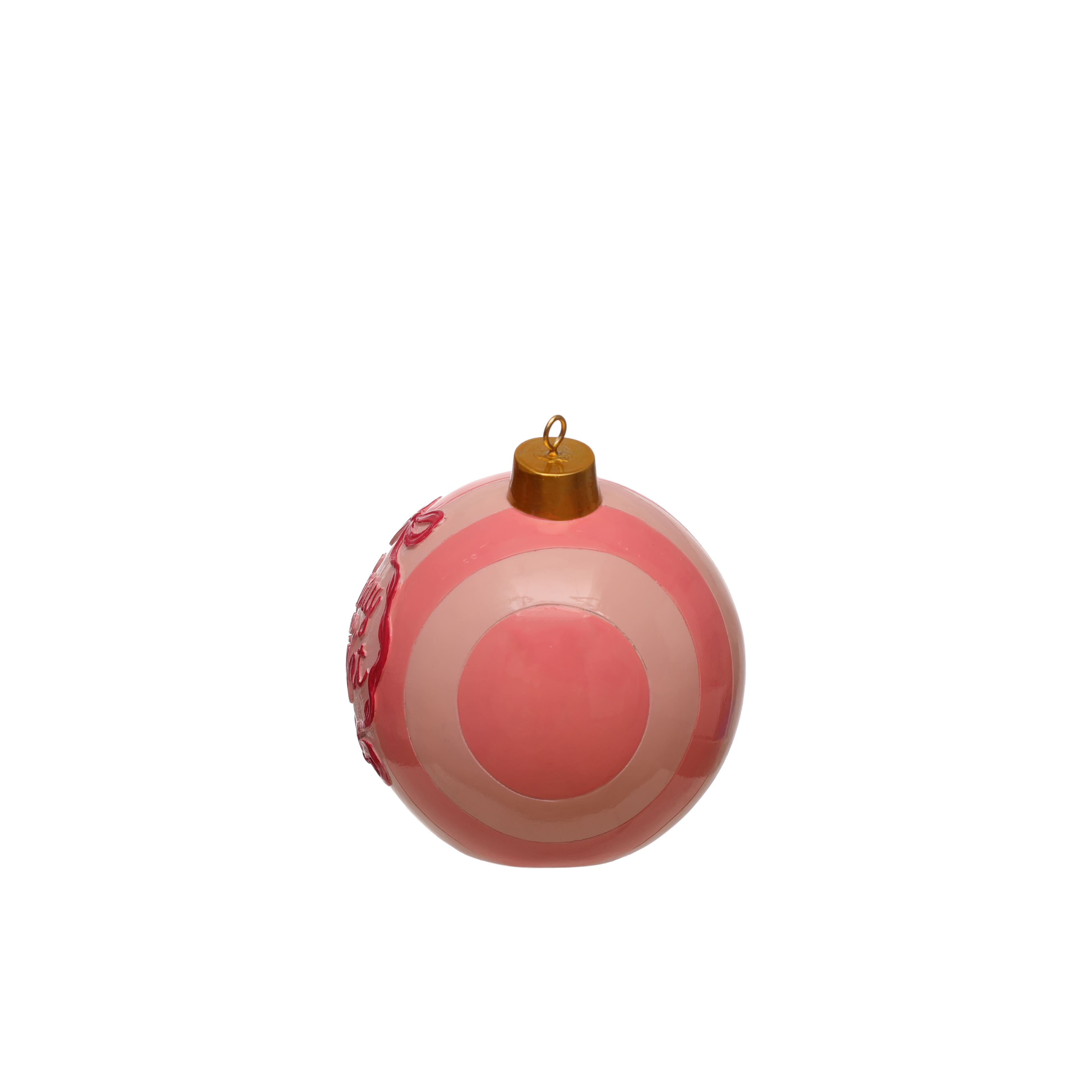 5&#x22; Pink Merry &#x26; Bright Ornament Tabletop D&#xE9;cor by Ashland&#xAE;