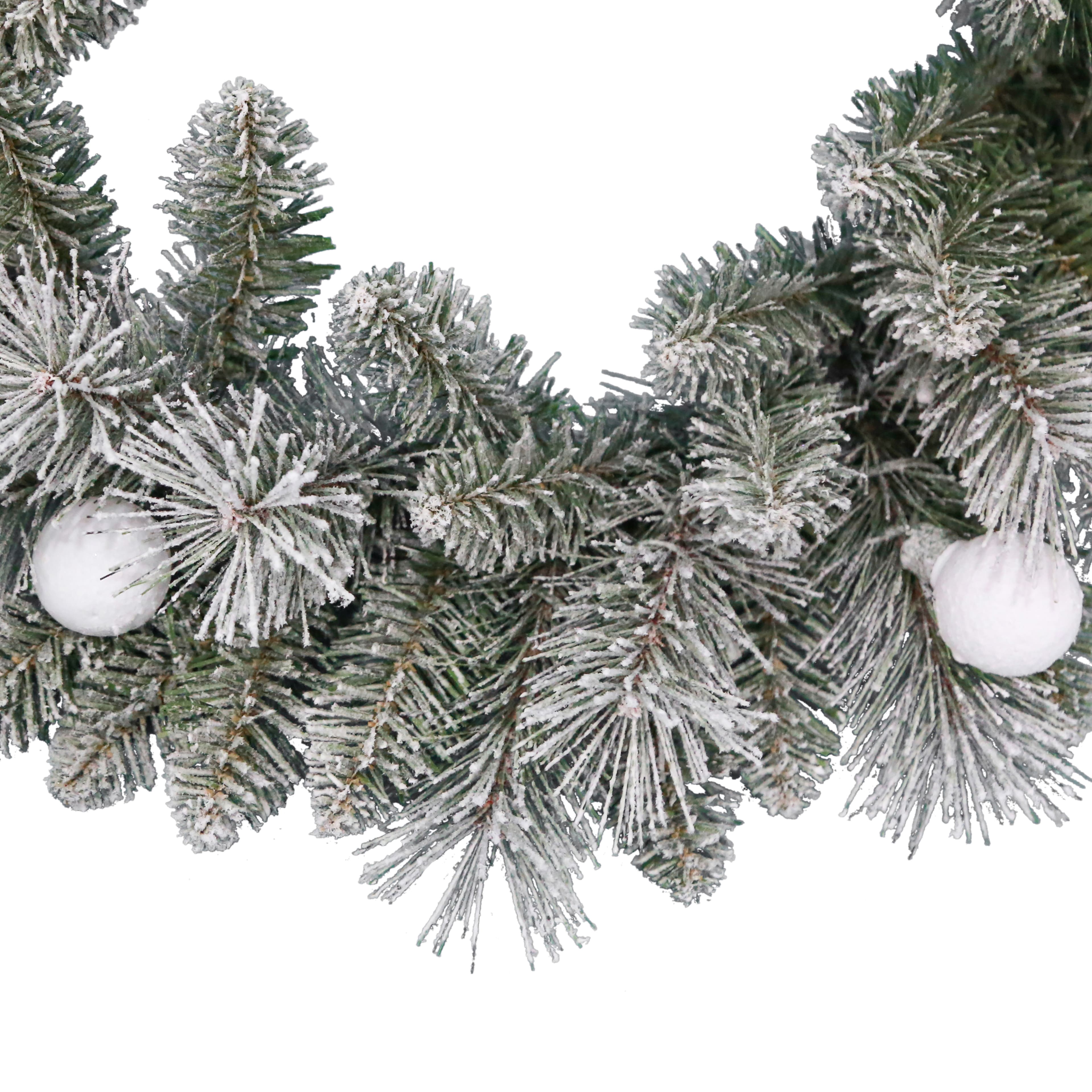 24&#x22; Pre-Lit Glacier Fir Wreath by Ashland&#xAE;