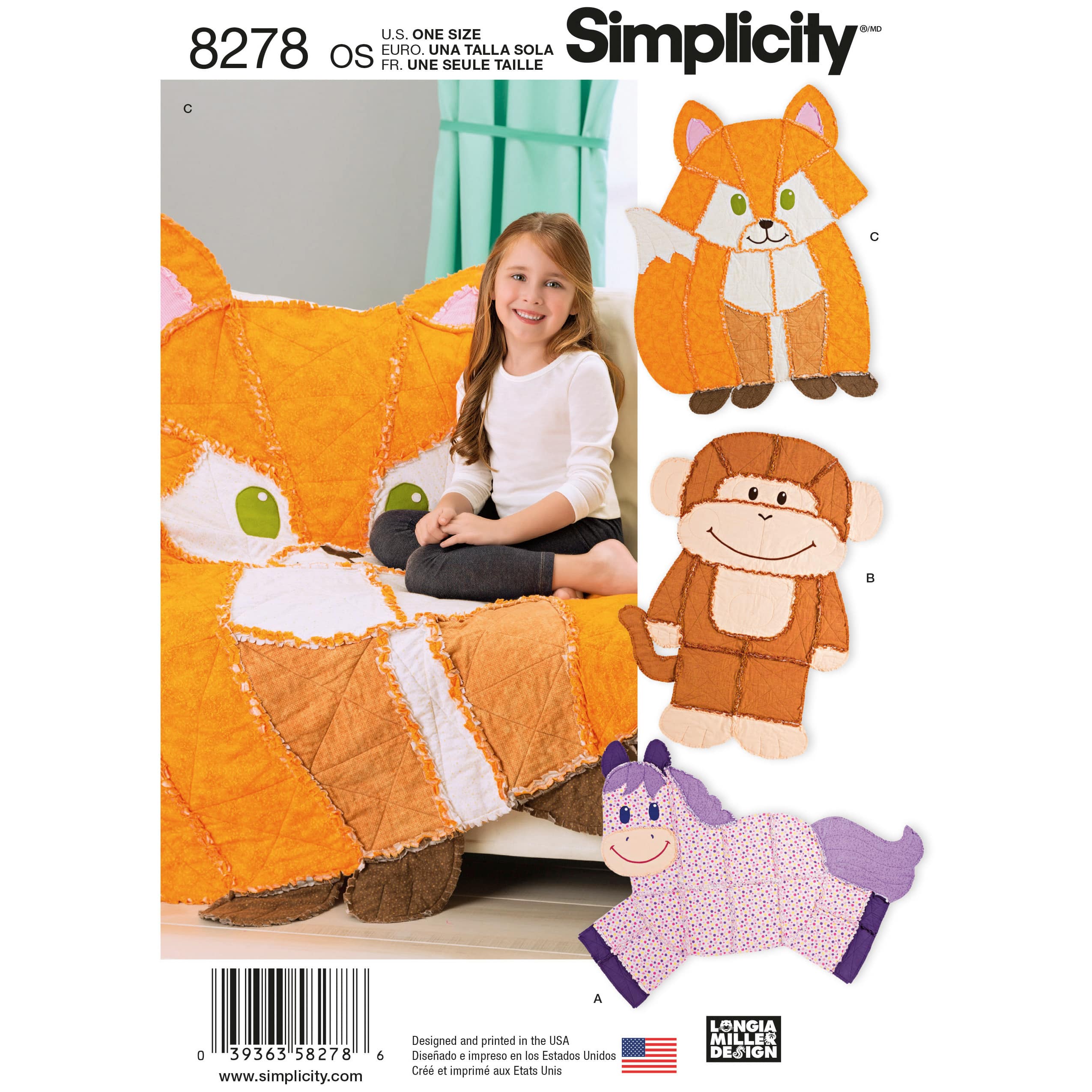 Simplicity® Pattern CS8278 (One Size)