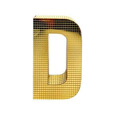 Monogram Red & Gold Ornament Tabletop Decor | Big Lots