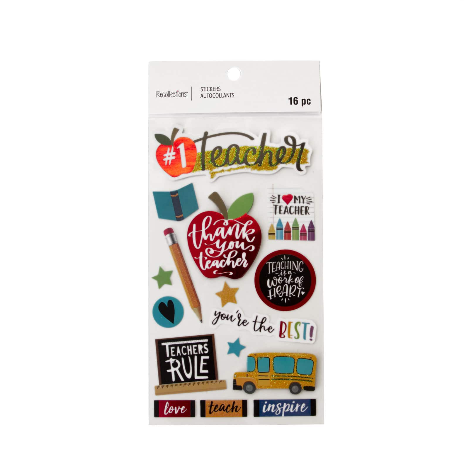Teacher Stickers by Recollections&#x2122;