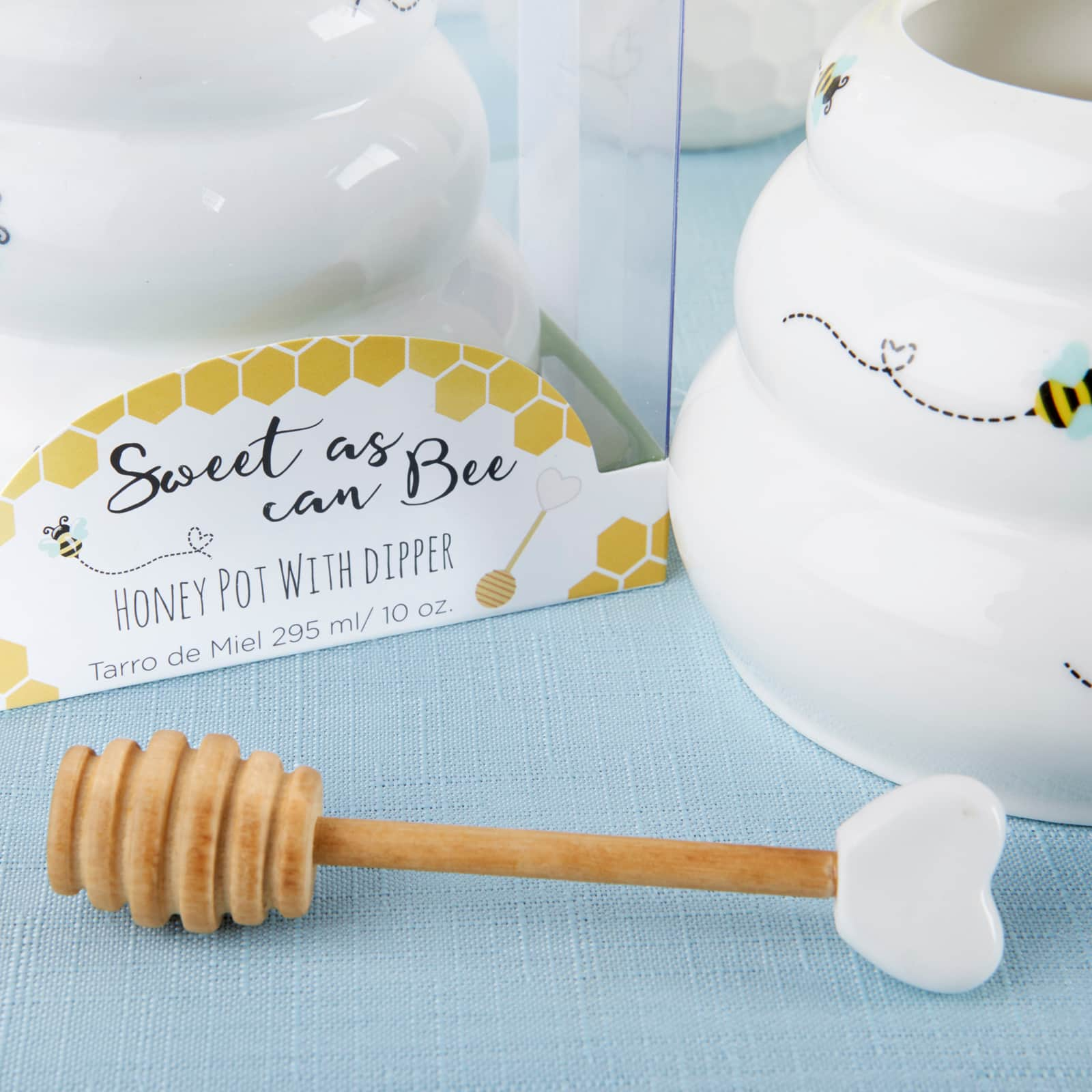 Kate Aspen&#xAE; Sweet As Can Bee Ceramic Honey Pot