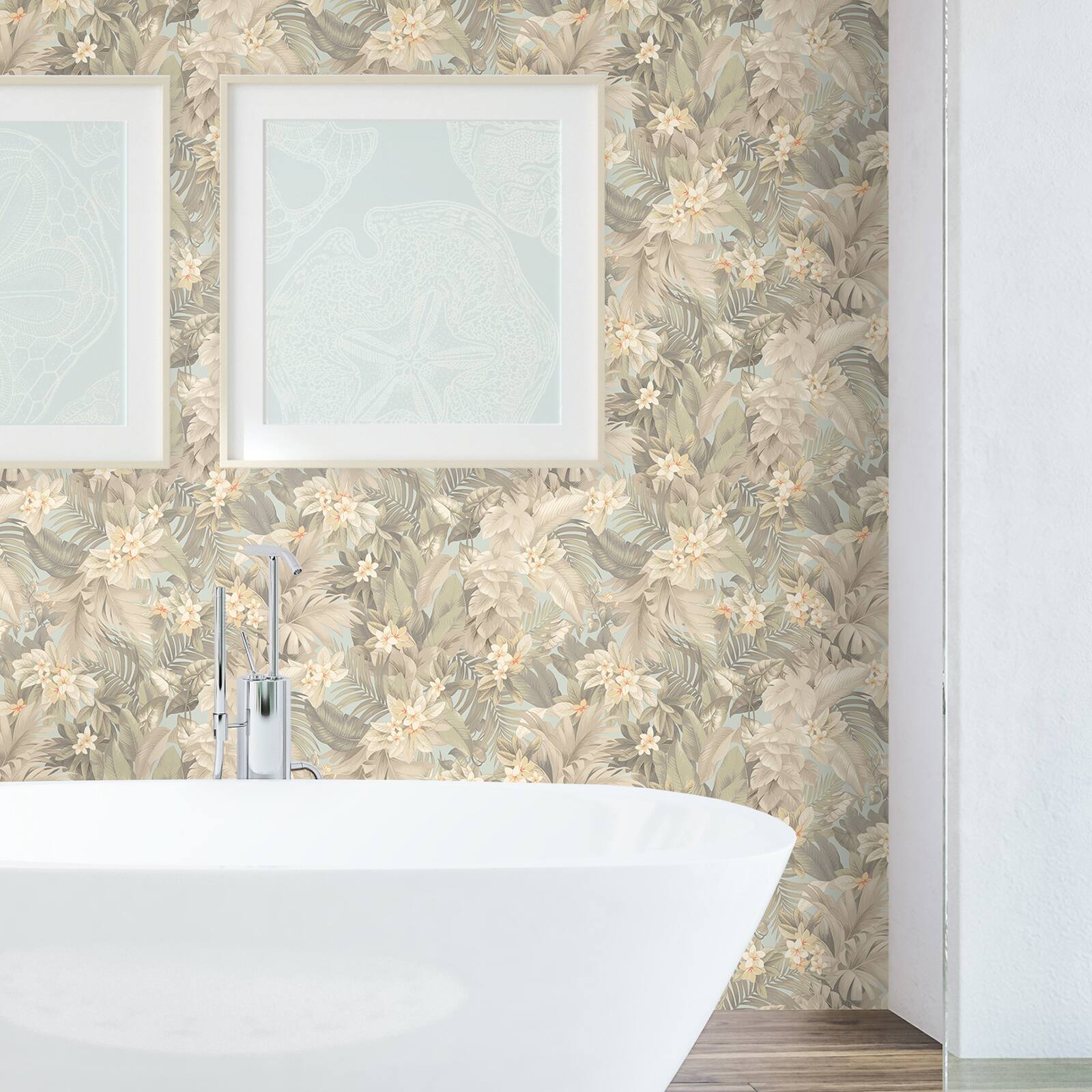 Tommy Bahama Umbrella Palm Peel & Stick Wallpaper