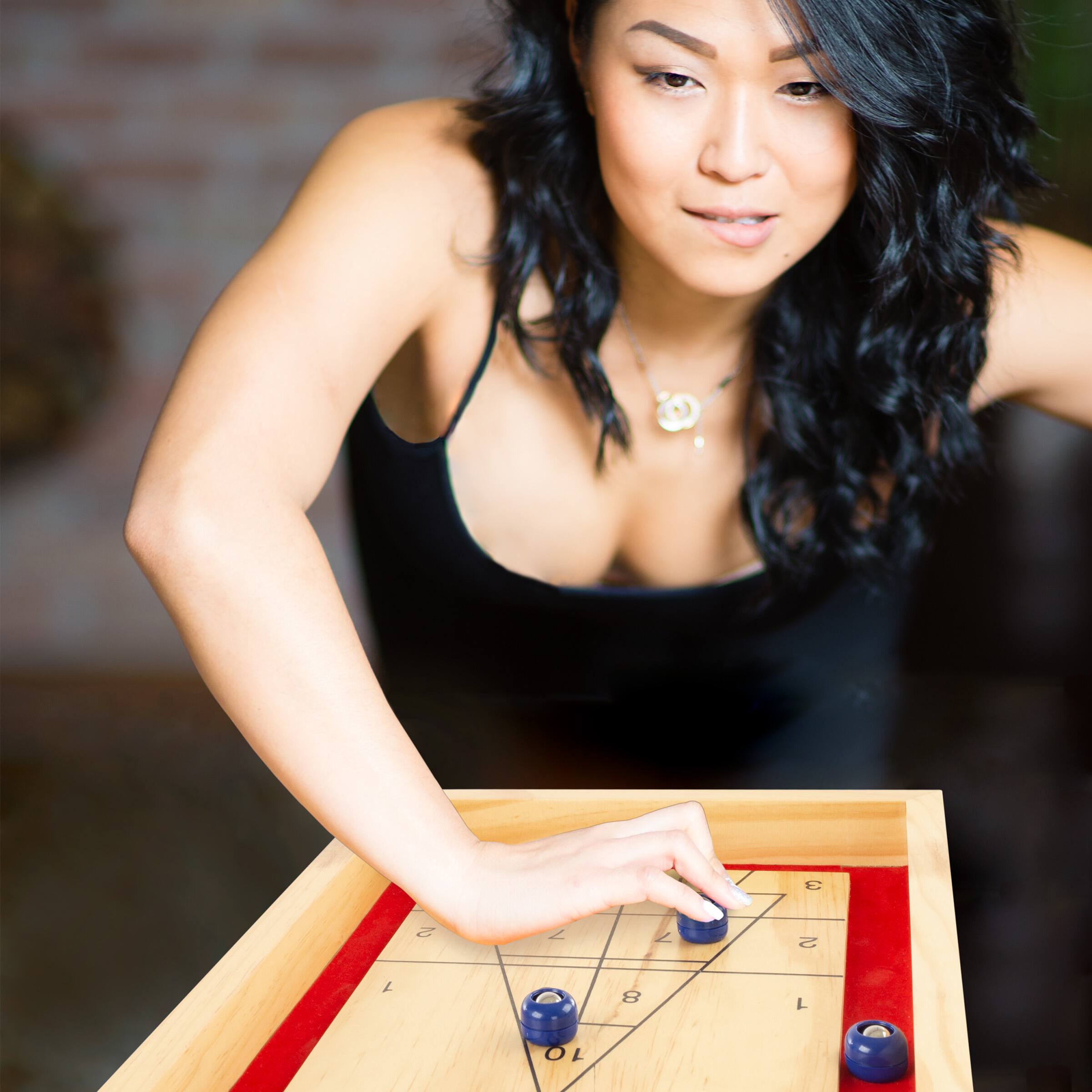 Toy Time Tabletop Shuffleboard Game