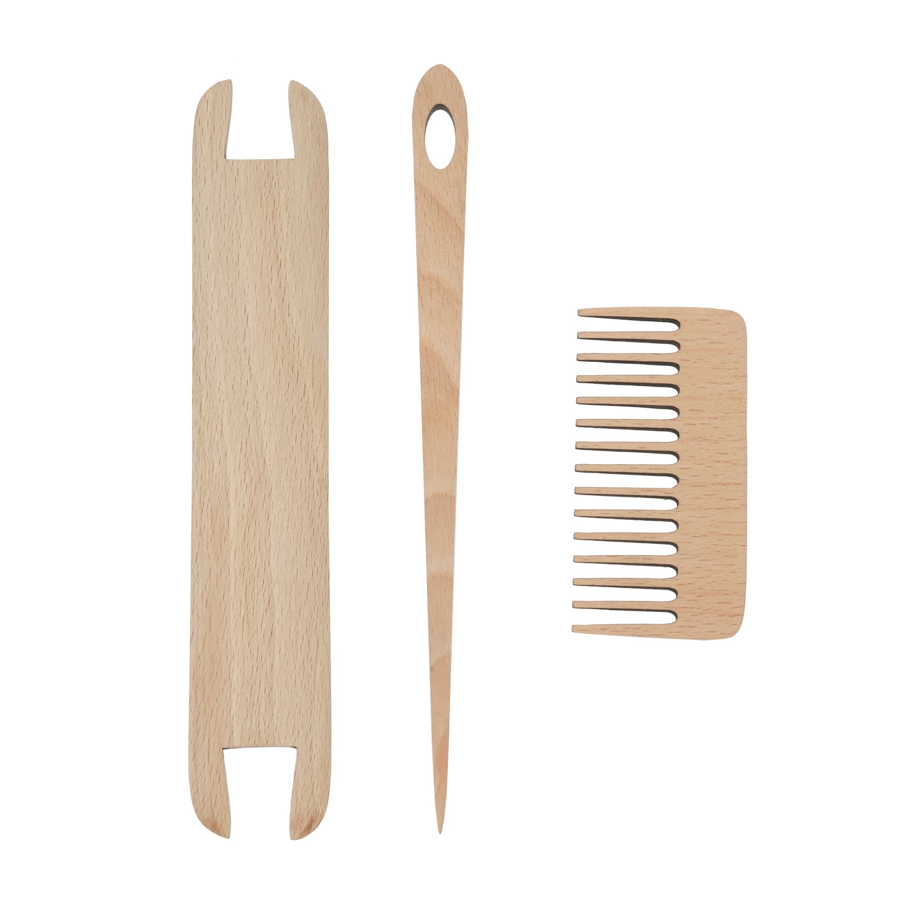Beechwood Weaving Tool Set by Loops & Threads®