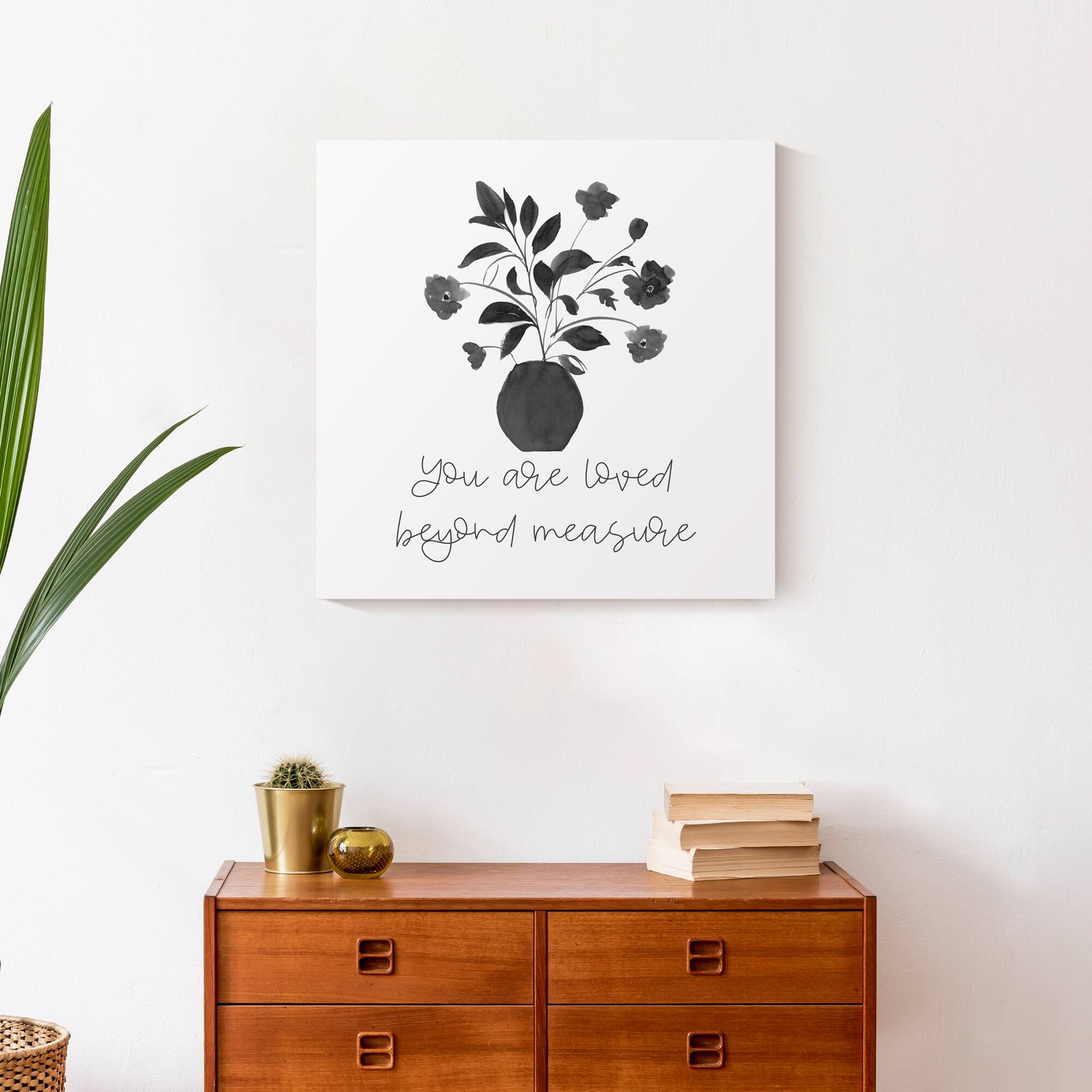 You are Loved Beyond Measure 20" x 20" Canvas Wall Art