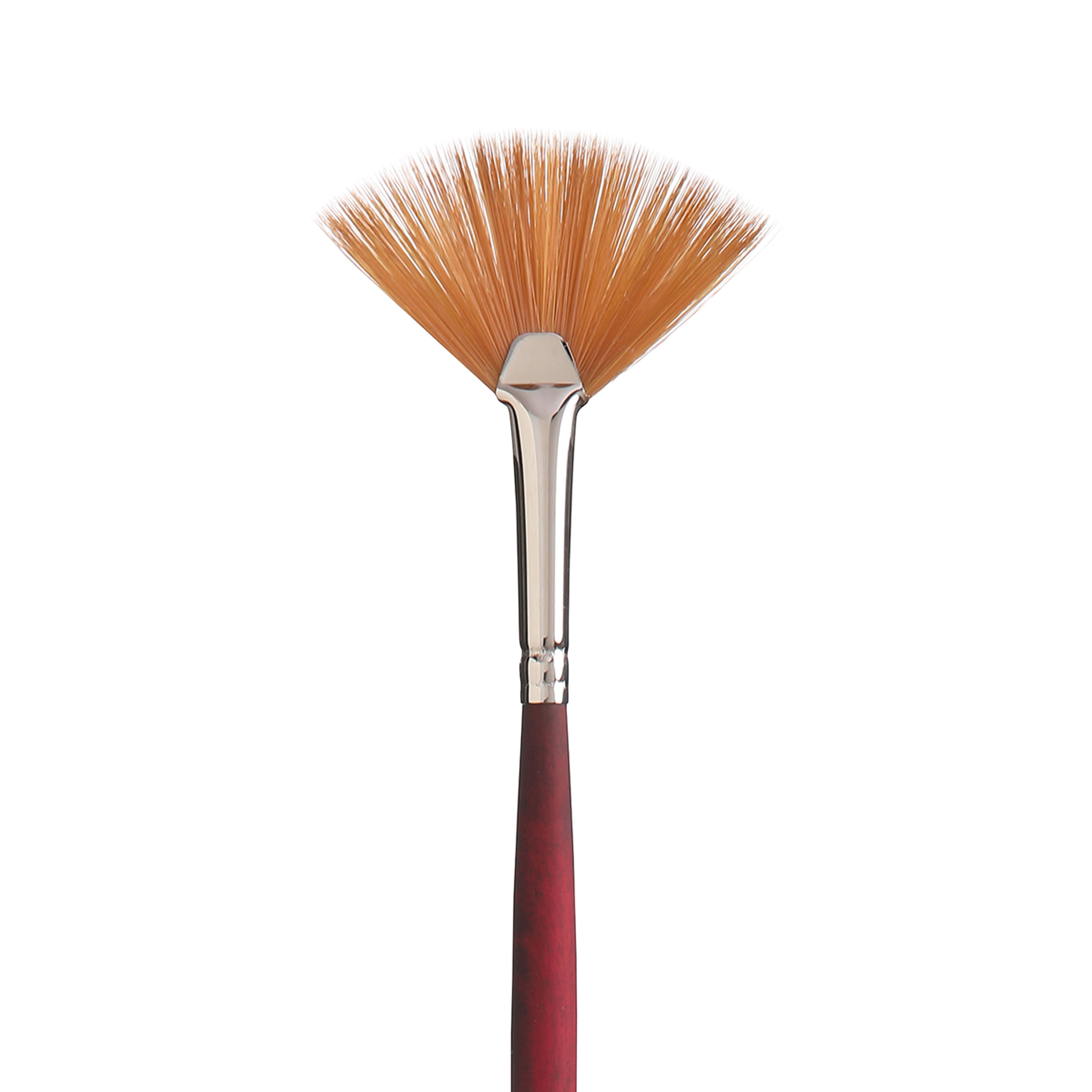 Princeton&#x2122; Velvetouch&#x2122; Series 3900 Long Handle Fan Brush, Size 4