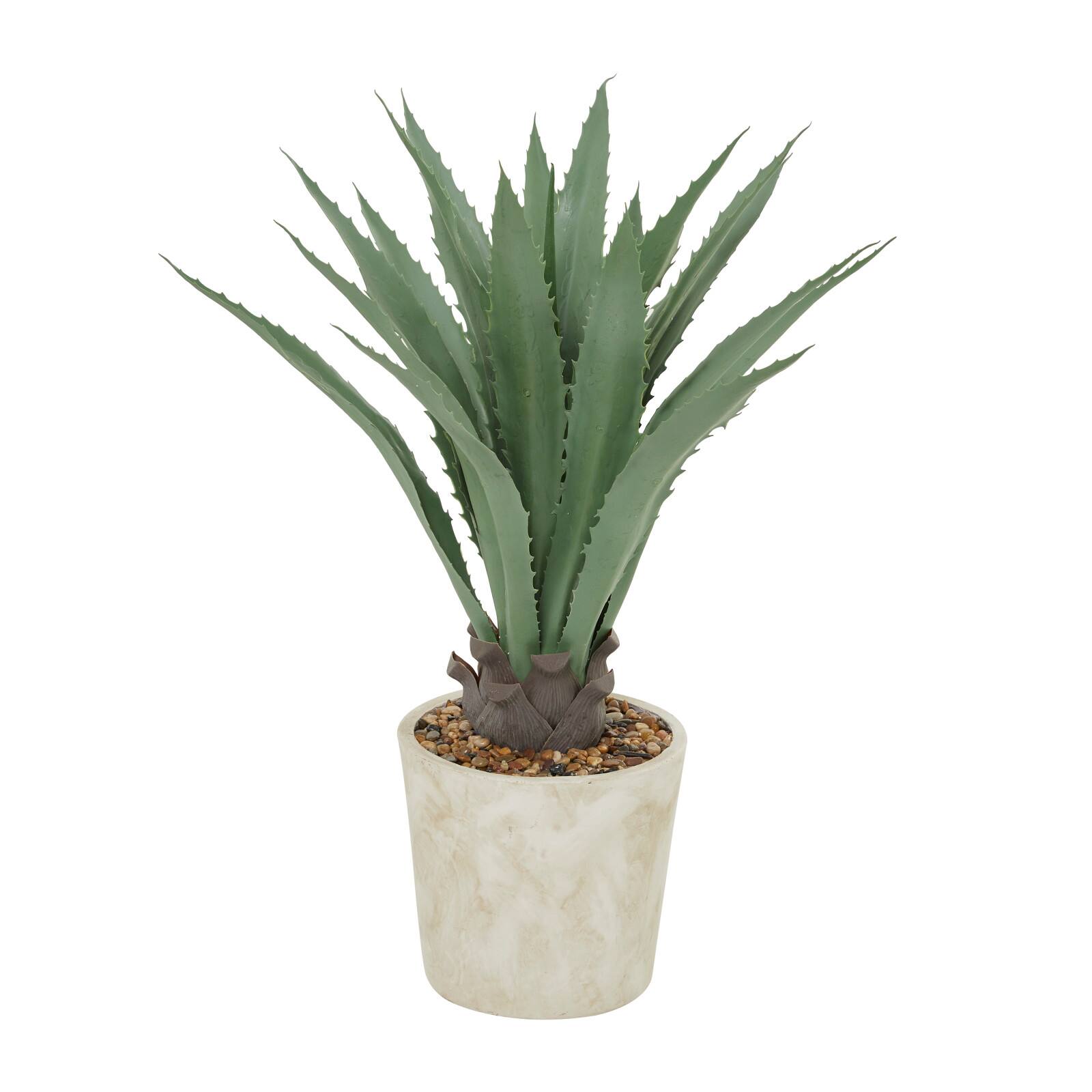 The Novogratz 2.5ft. Potted Beige Plastic Contemporary Artificial Foliage