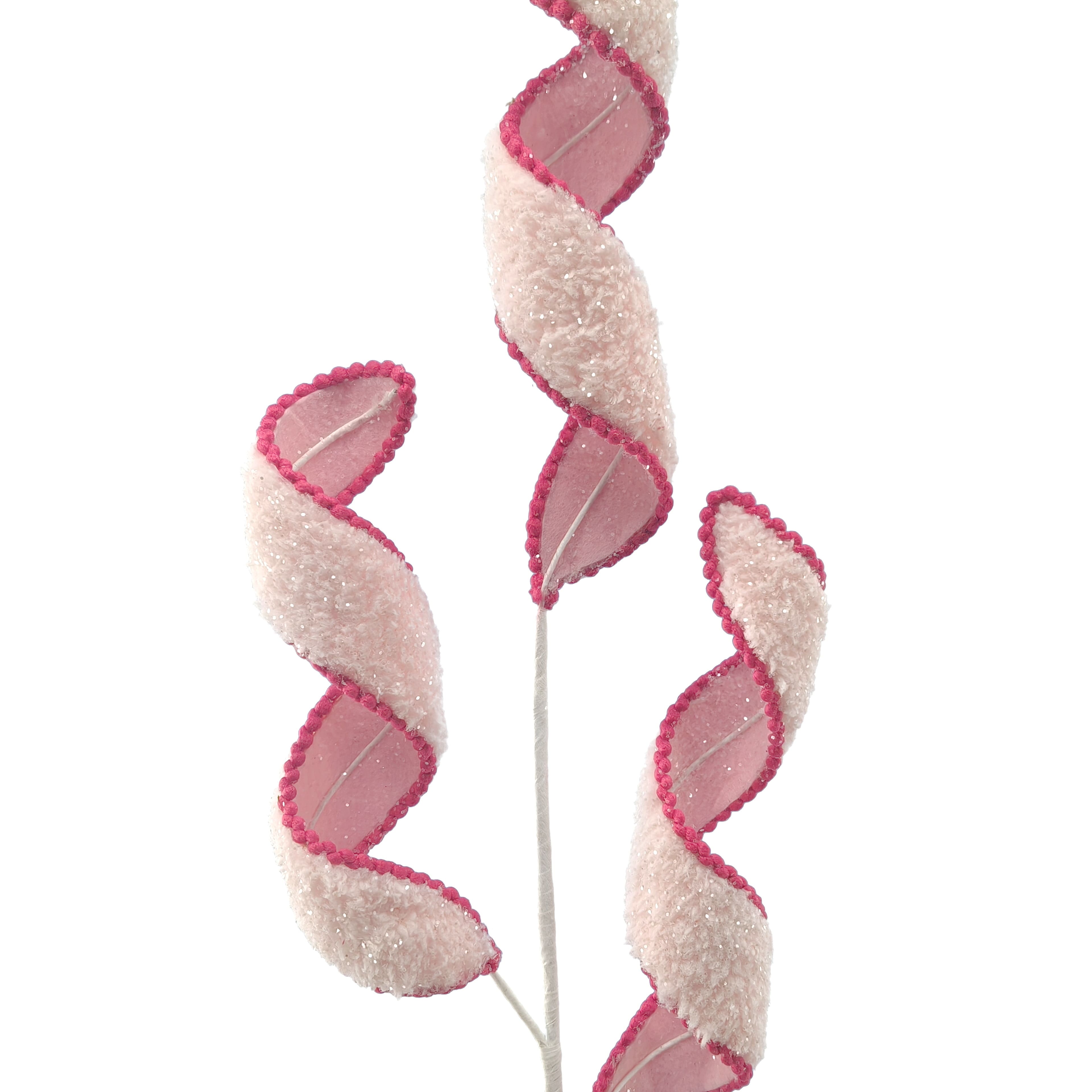 31.5" Red & Pink Curly Stem by Ashland®