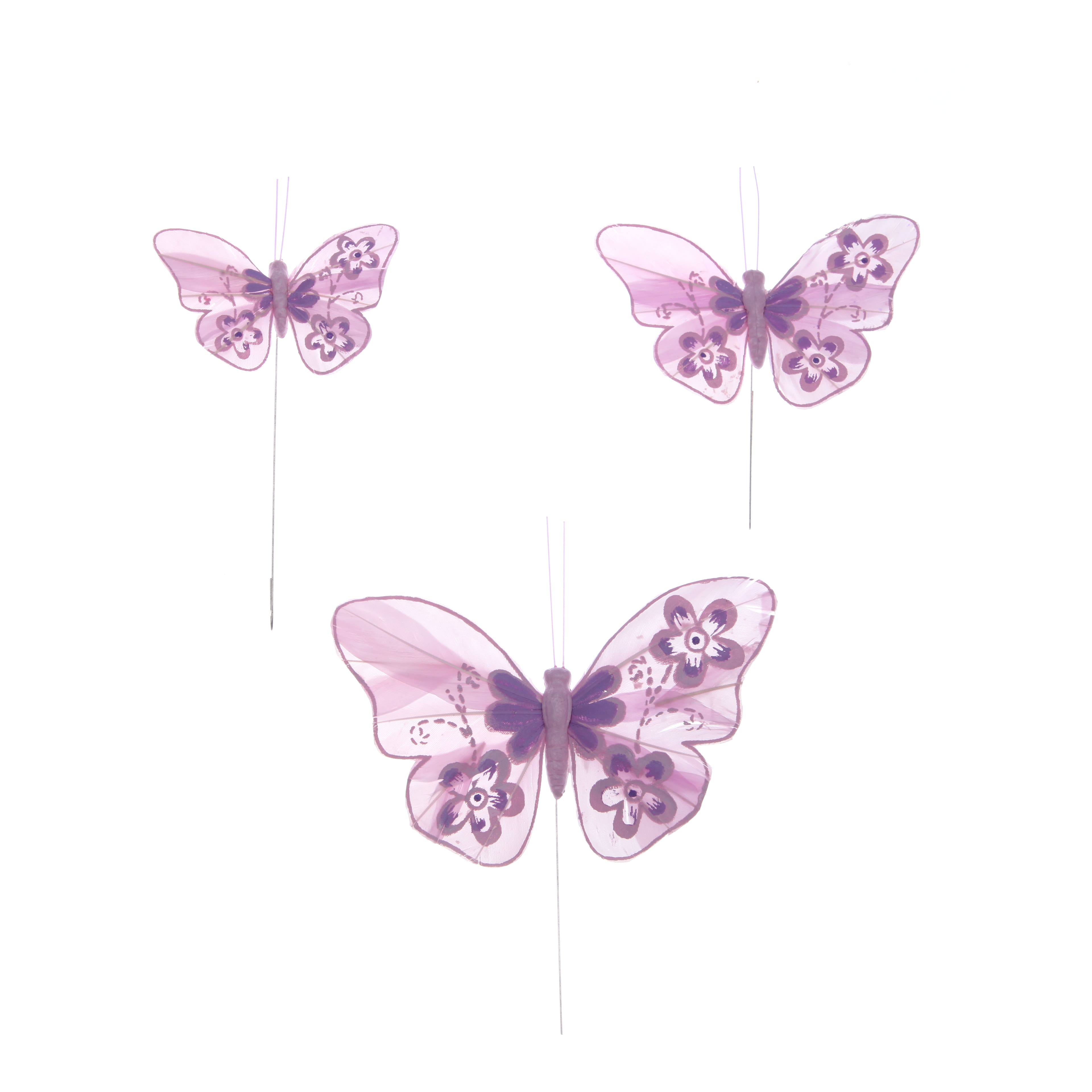 Flower Butterfly, 3ct. by Ashland&#xAE;