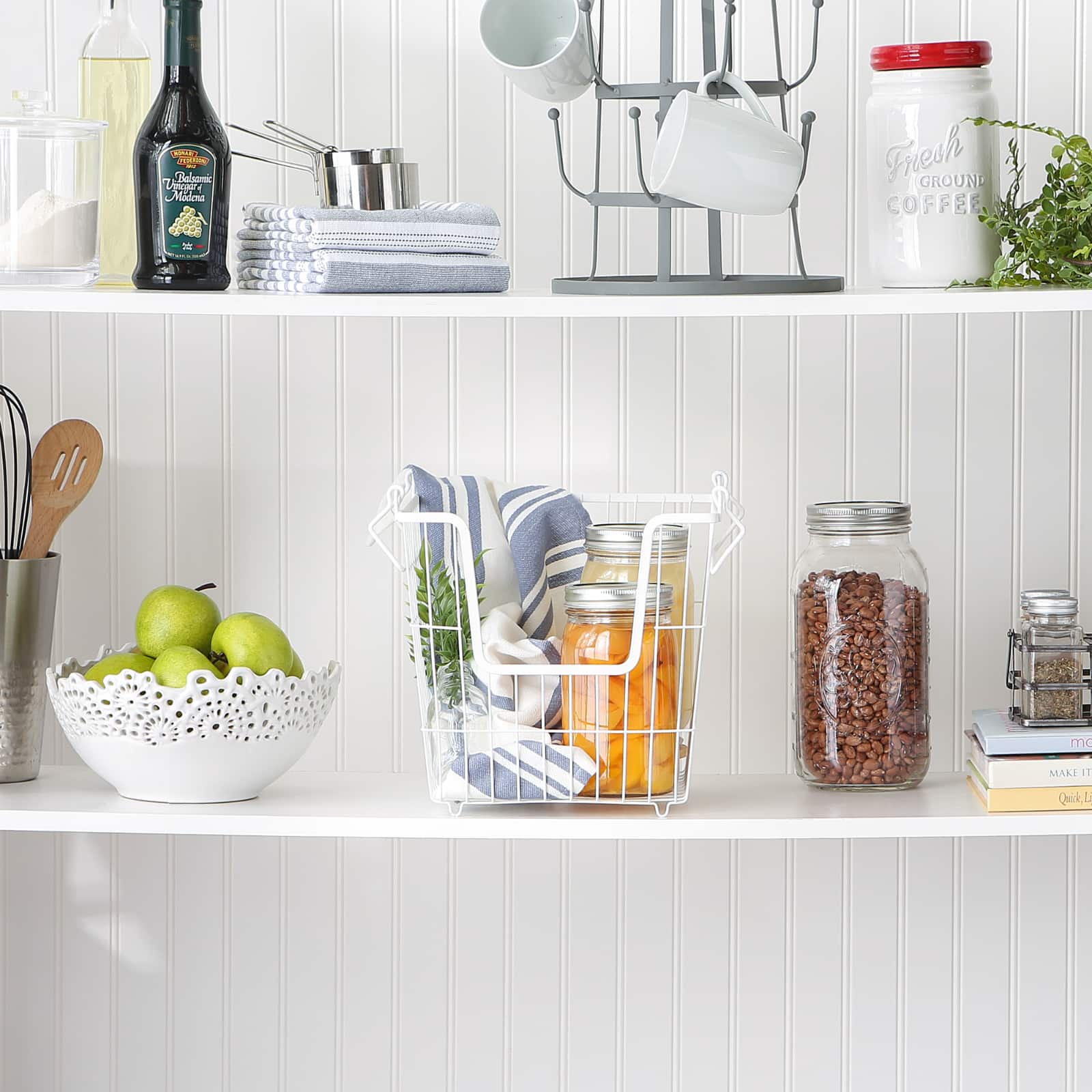 DII&#xAE; Large Square Metal Basket