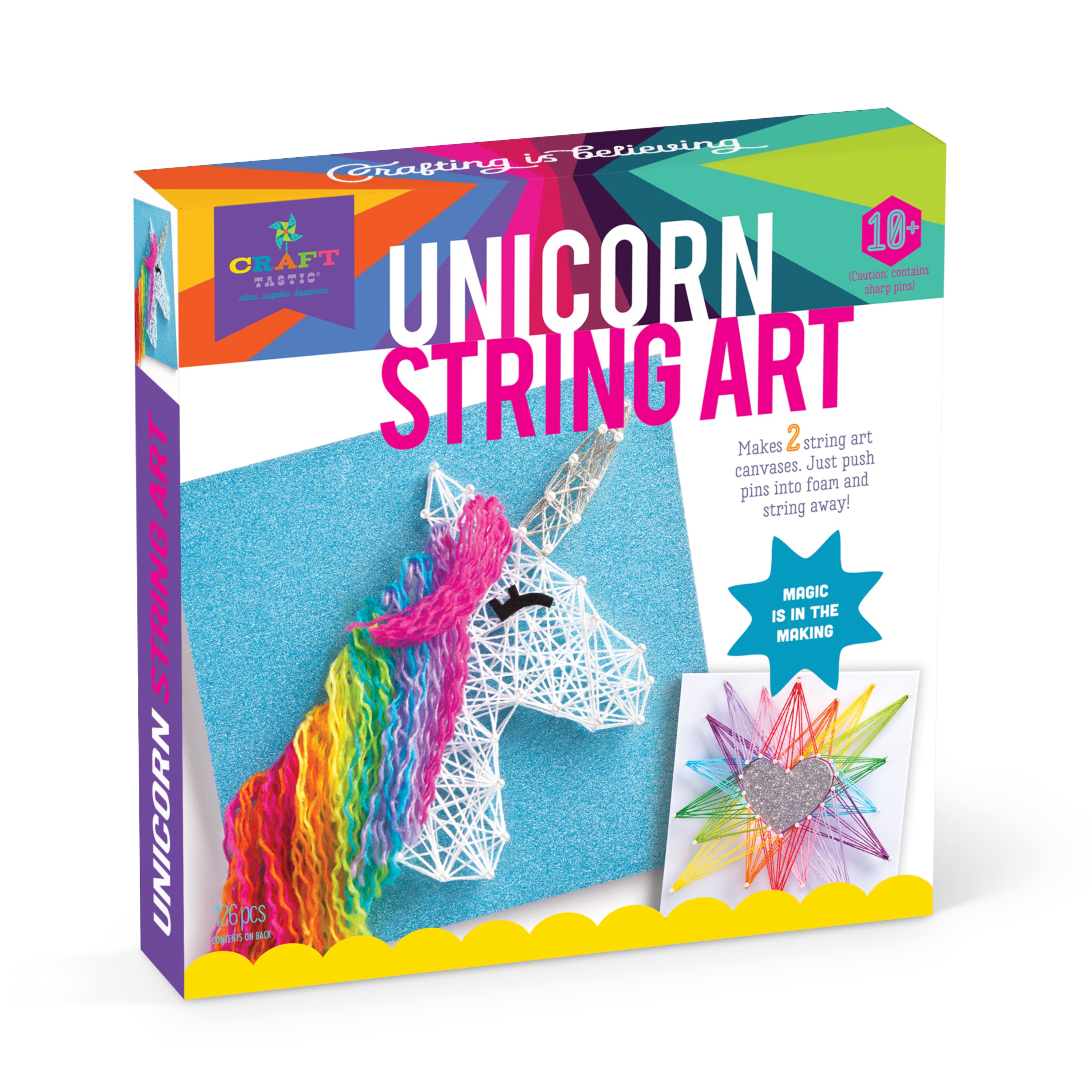 Craft-Tastic&#xAE; Unicorn String Art