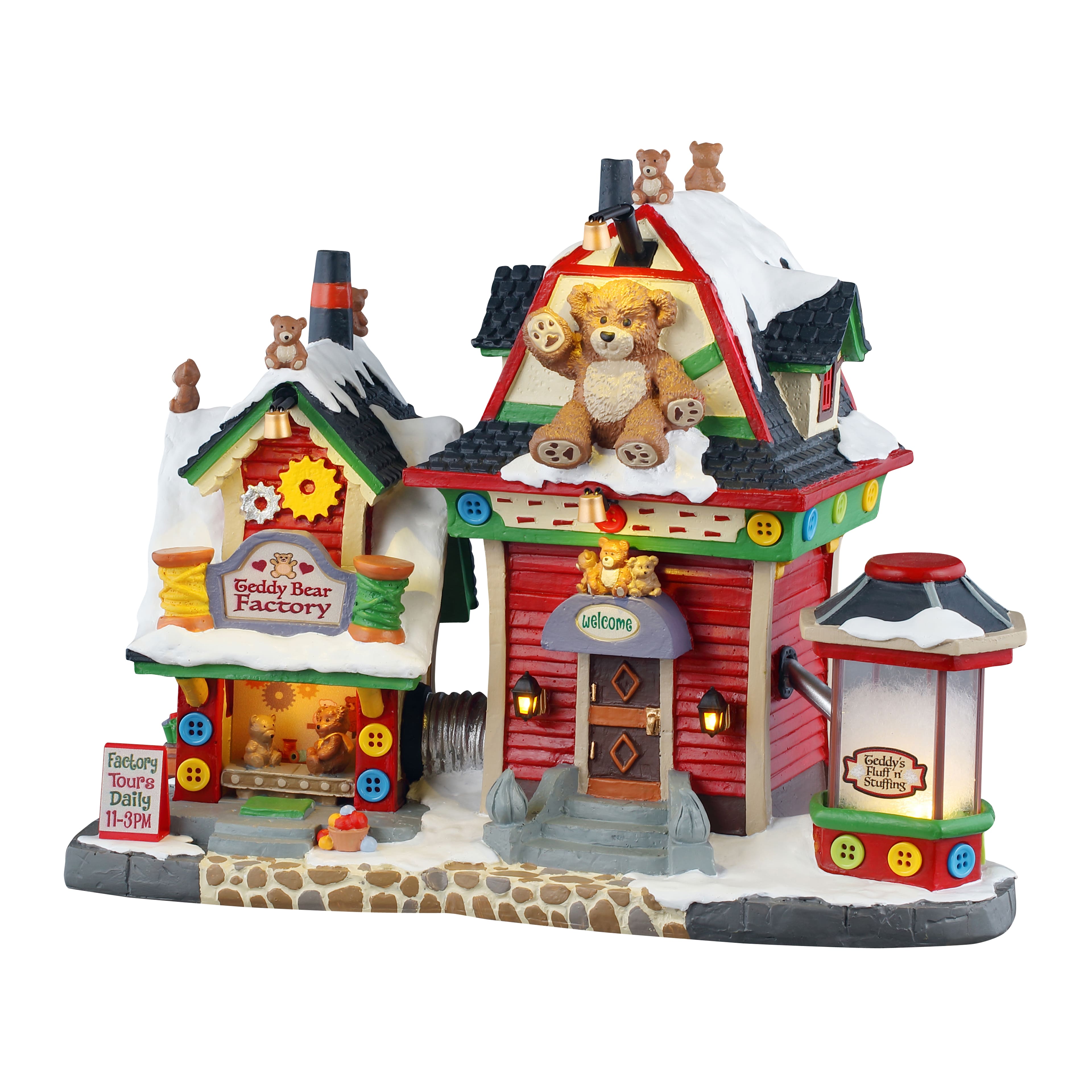 Lemax&#xAE; Caddington Village Teddy Bear Factory