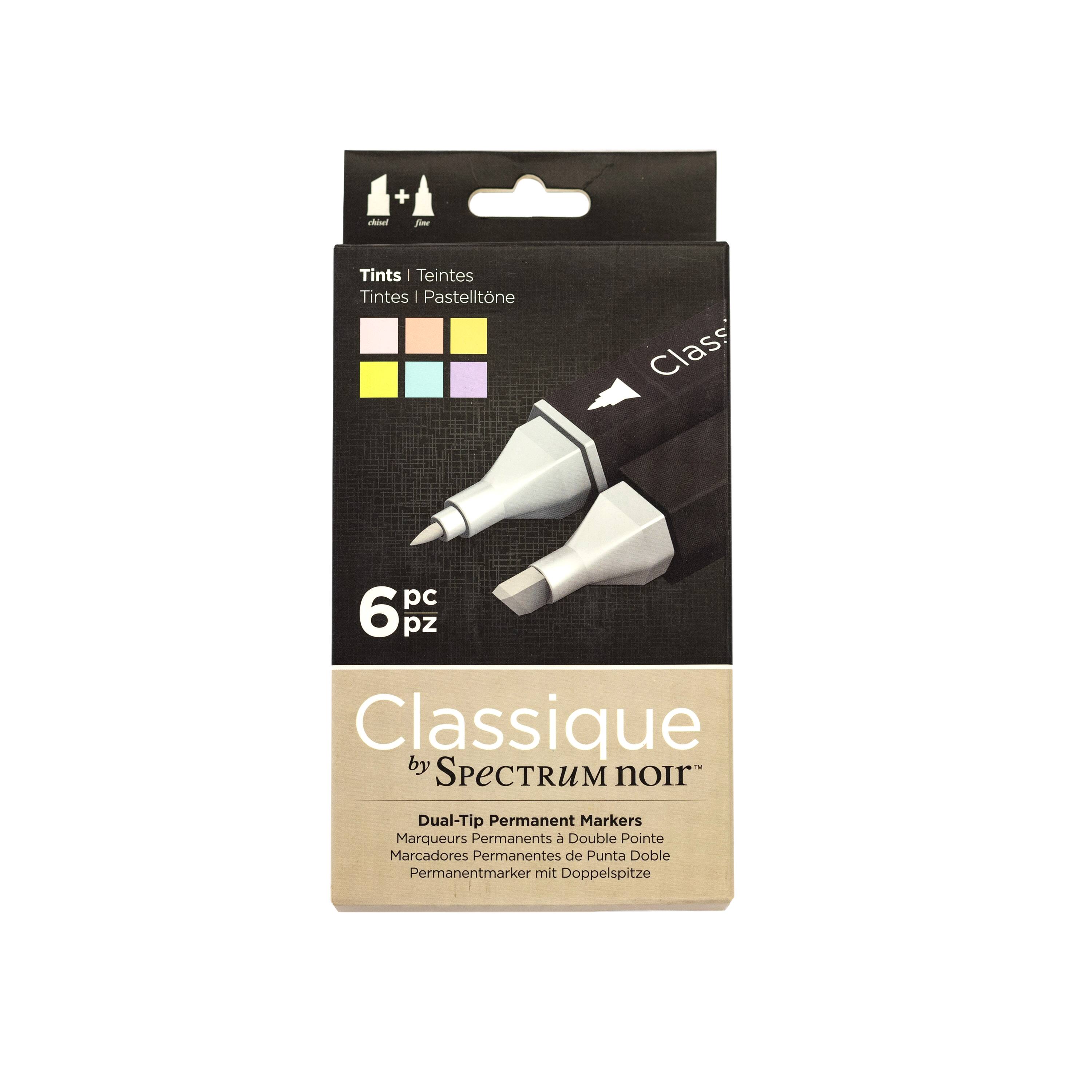 Spectrum Noir™ Classique Tints Dual Tip Marker Set