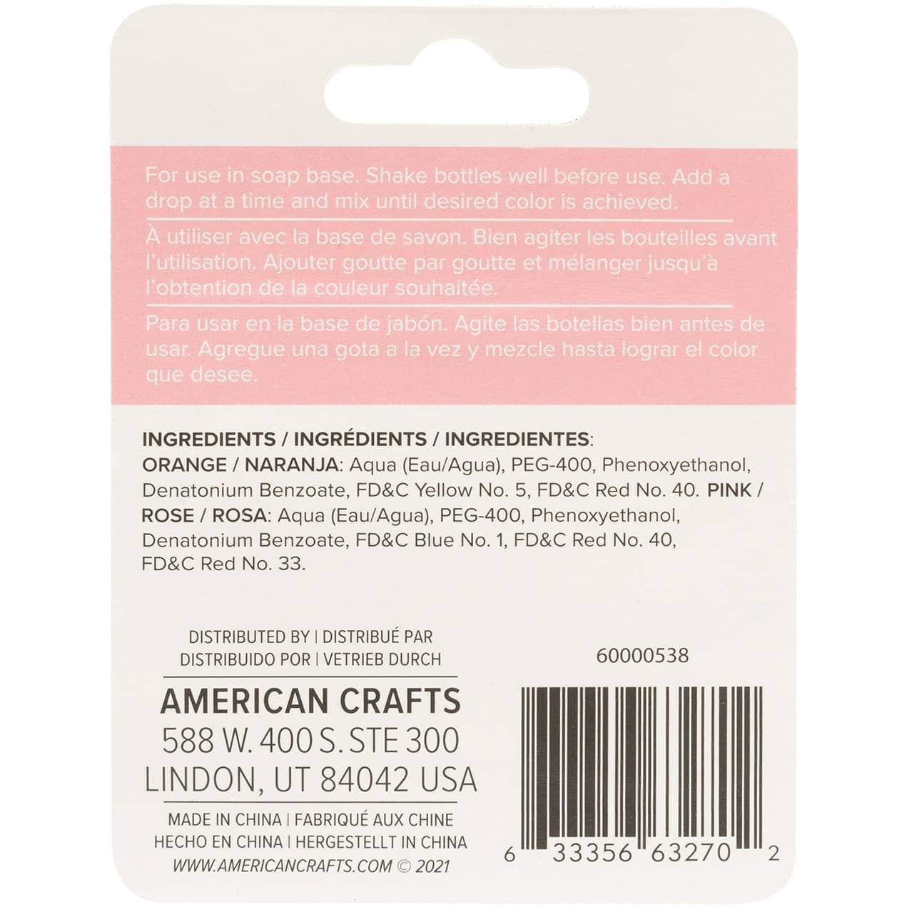 We R Memory Keepers&#xAE; Suds&#x2122; Soap Colorants Set