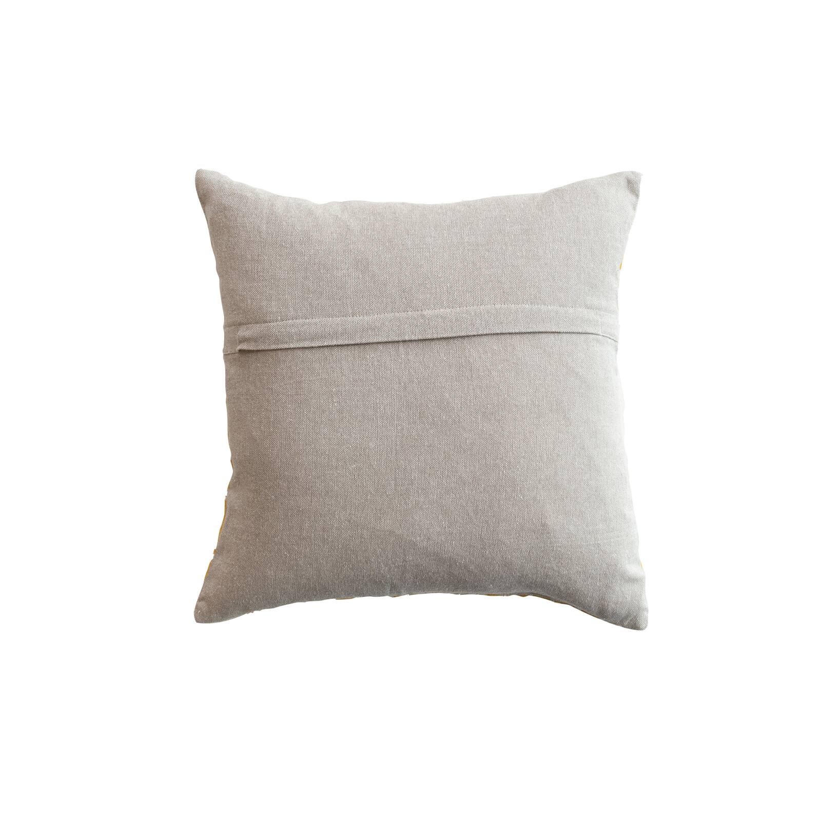 Hello Honey® 16" Yellow & White Floral Bock Print Accent Pillow