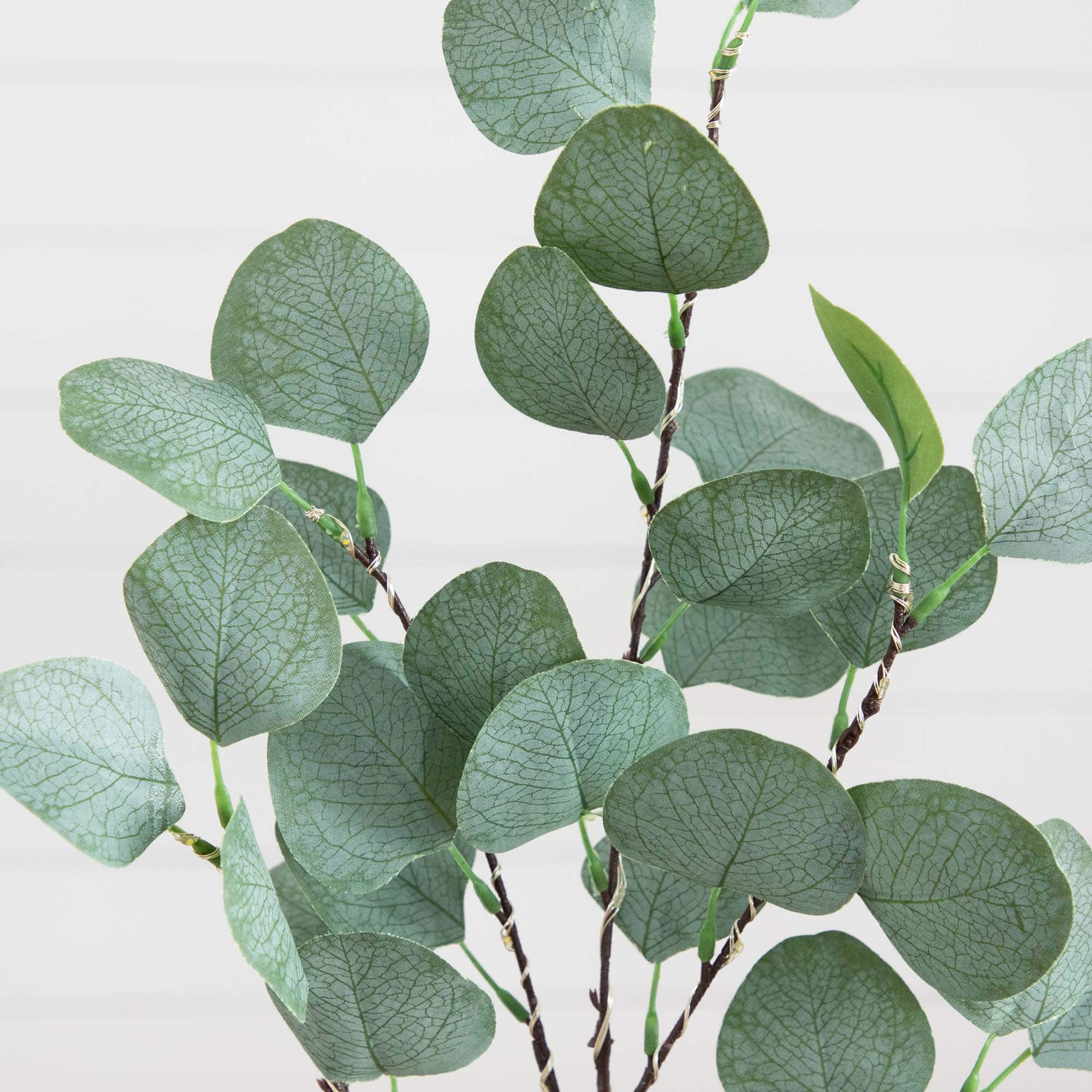 23&#x22; Pre-Lit Eucalyptus Branch Stem Set